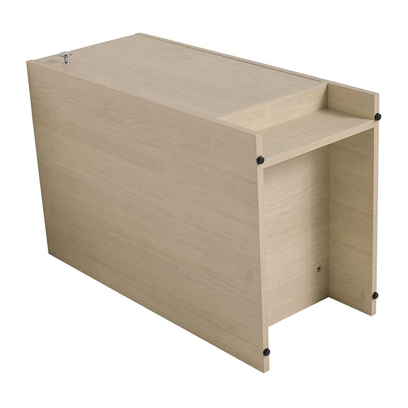 16-inch Freestanding Bathroom Vanity Square Sink With Soft-close Doors And Shelves