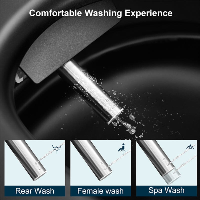 Giving Tree One-Piece Elongated Floor Smart Toilet with Remote Control and Automatic Cover