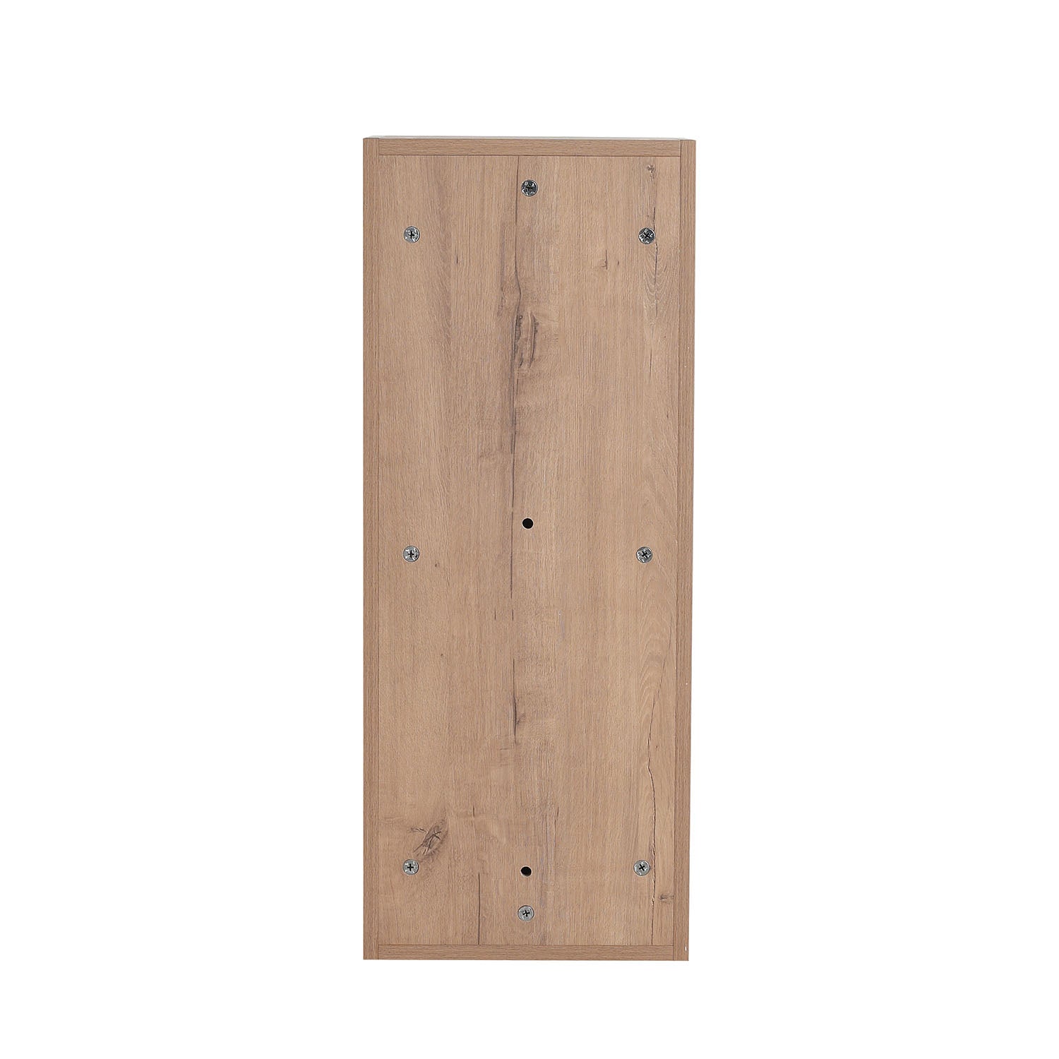 12 inch White-Oak Bathroom Wall Cabinet