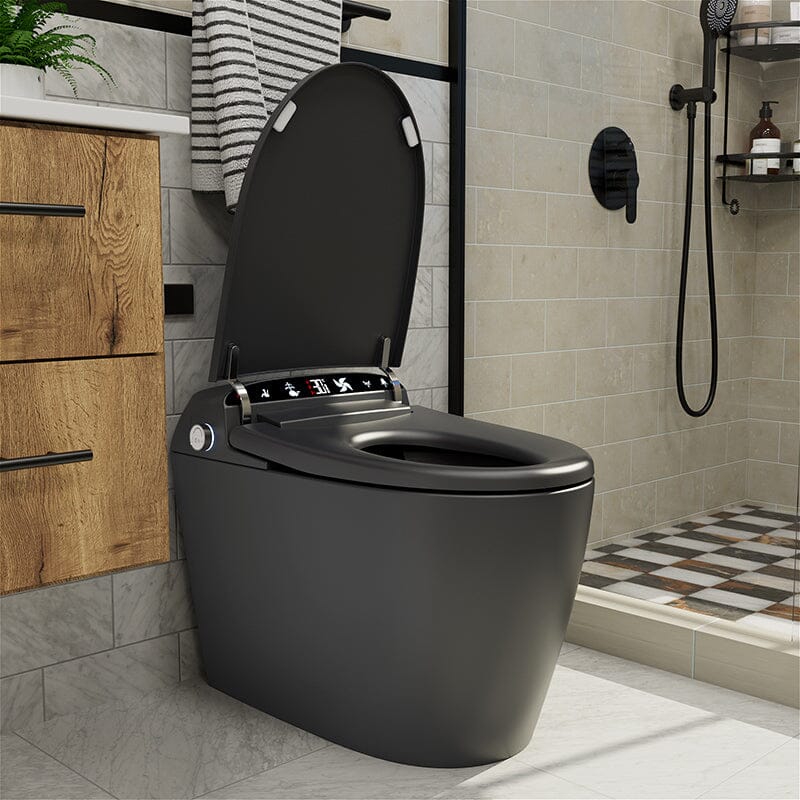Giving Tree One-Piece Elongated Floor Smart Toilet with Remote Control and Automatic Cover