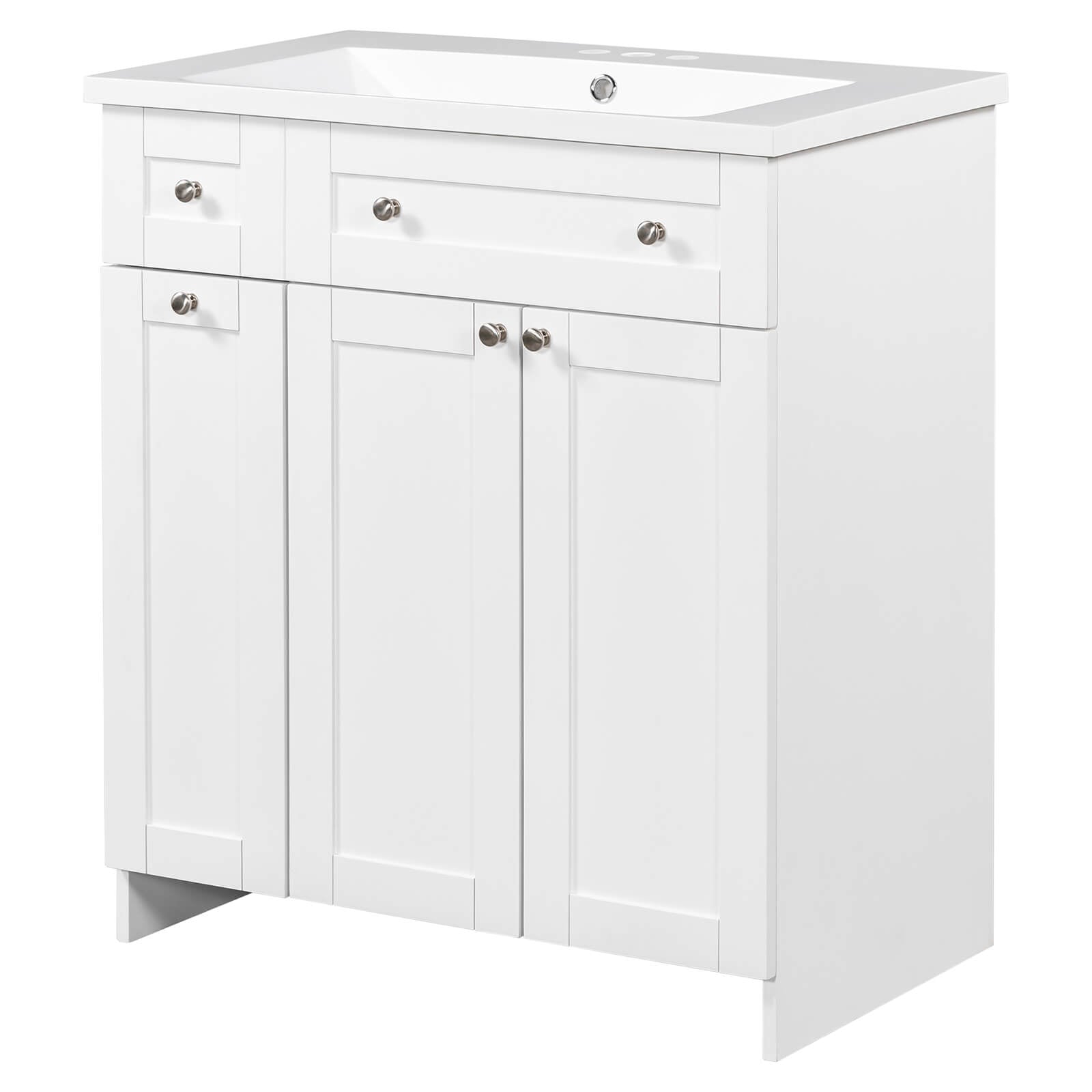 30-inch contemporary vanity for trendy bathrooms