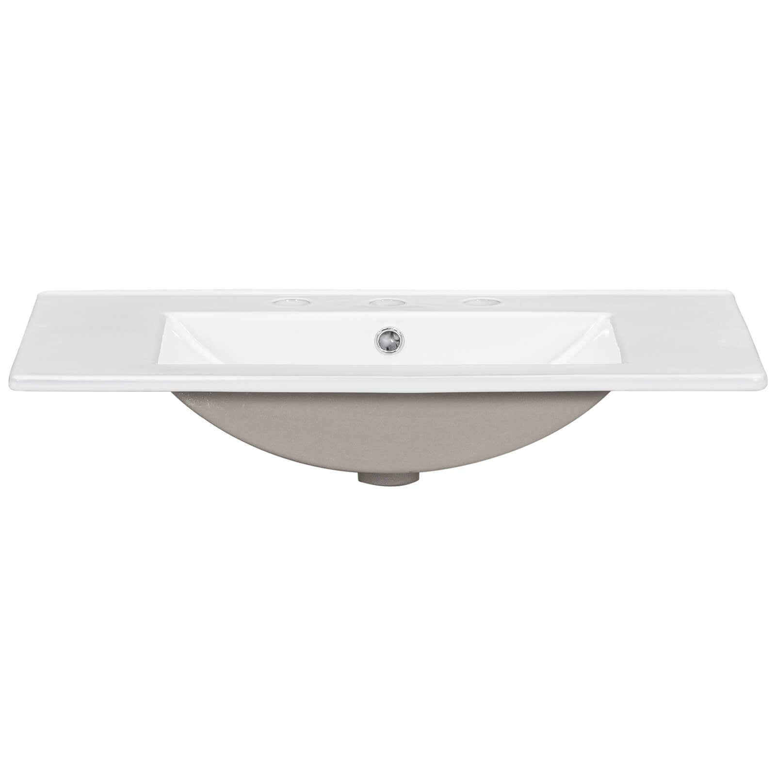 76cm Salbeigrüner Wandmontierter MDF-Badezimmerwaschtisch