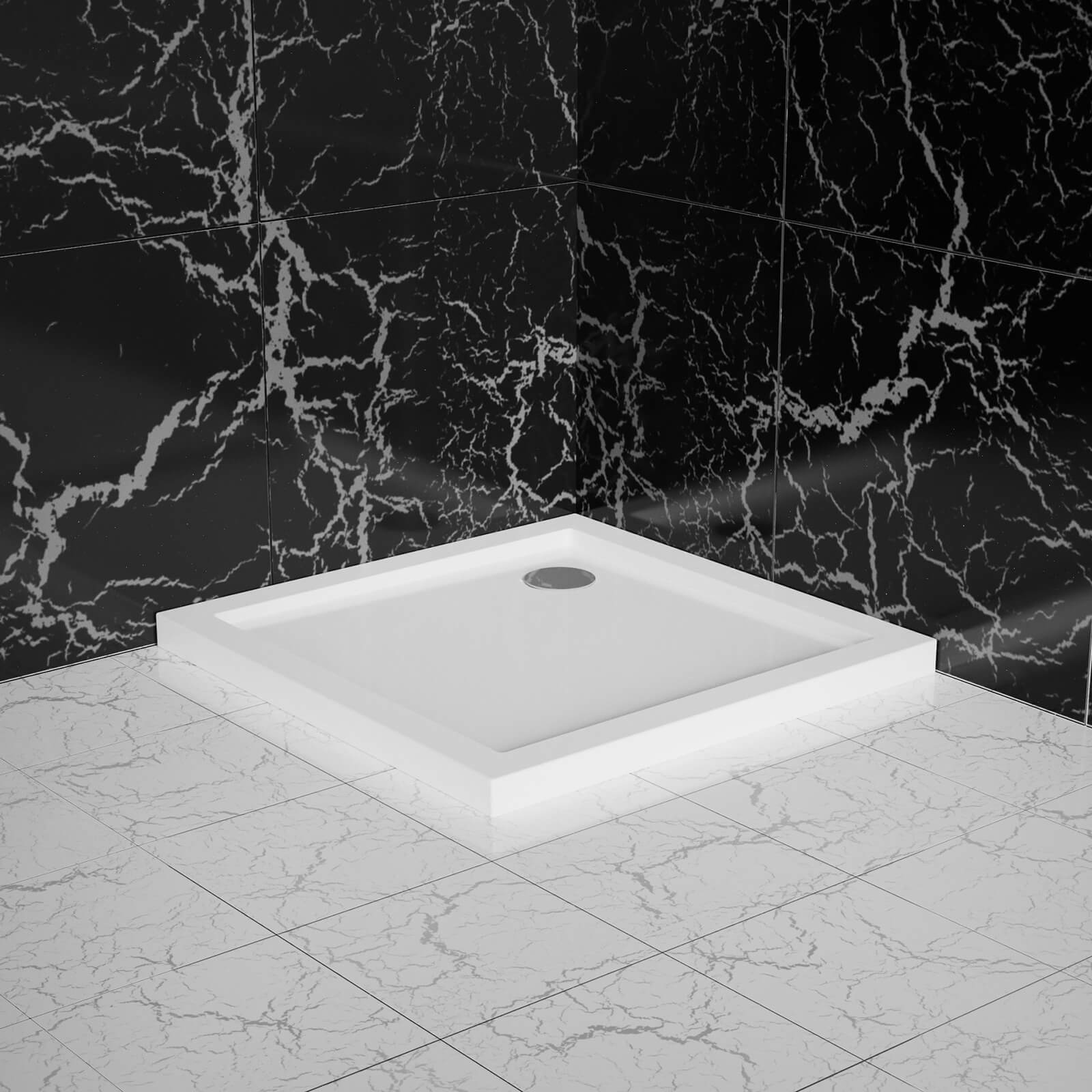 32 inch compact ABS shower base for small bathrooms