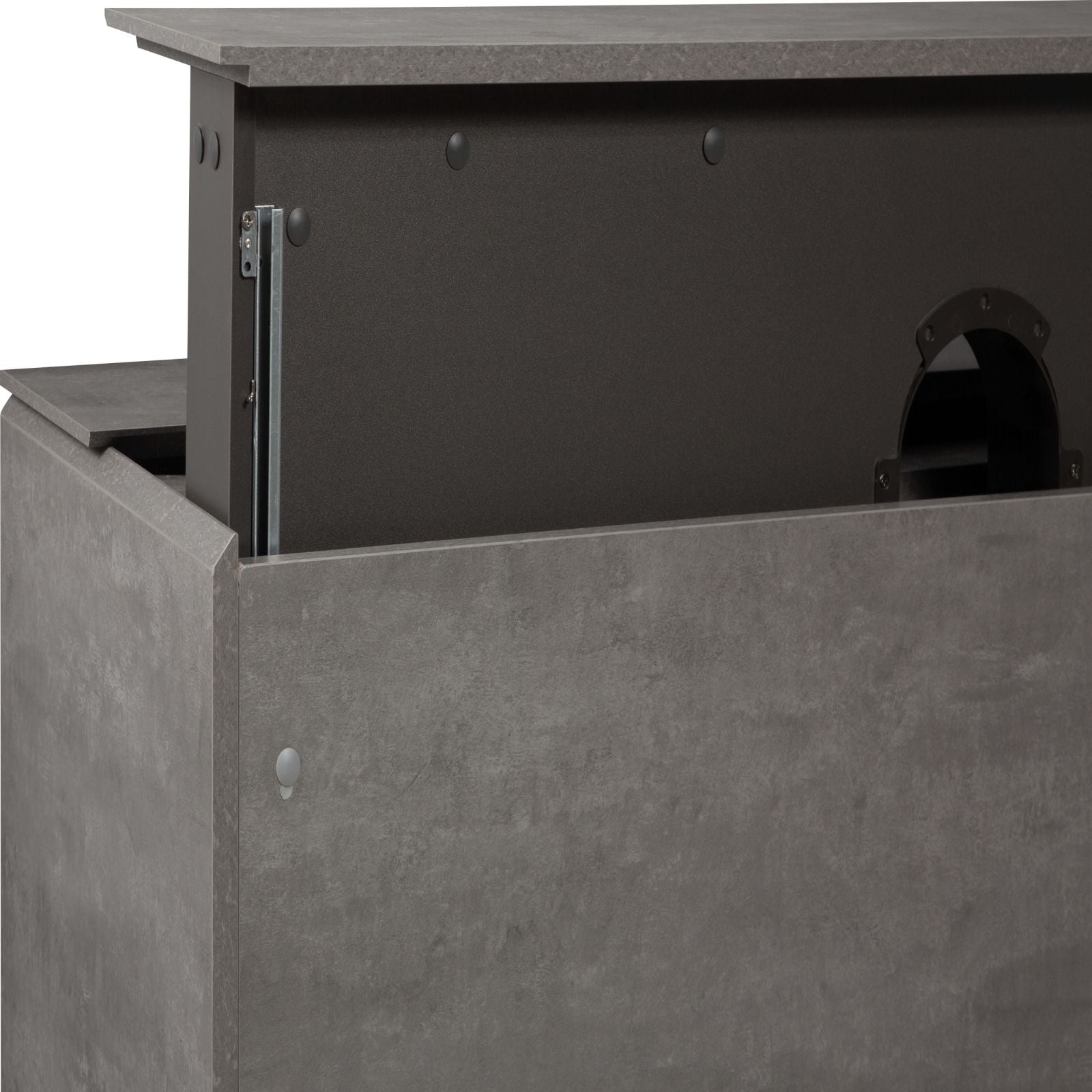 48" Wall-Mounted Vanity in Ash Gray