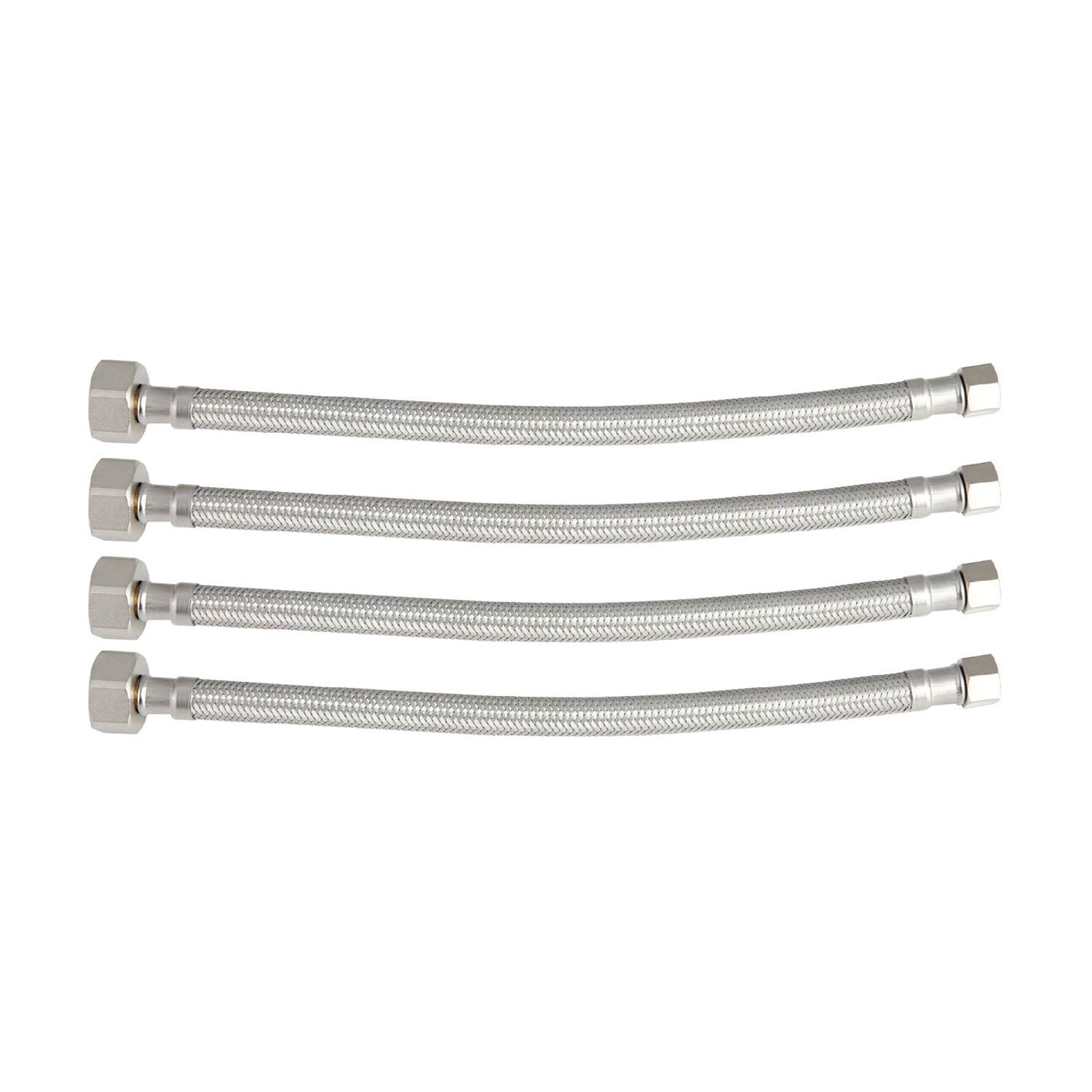 4PCS 12 Inch Toilet Water Supply Lines