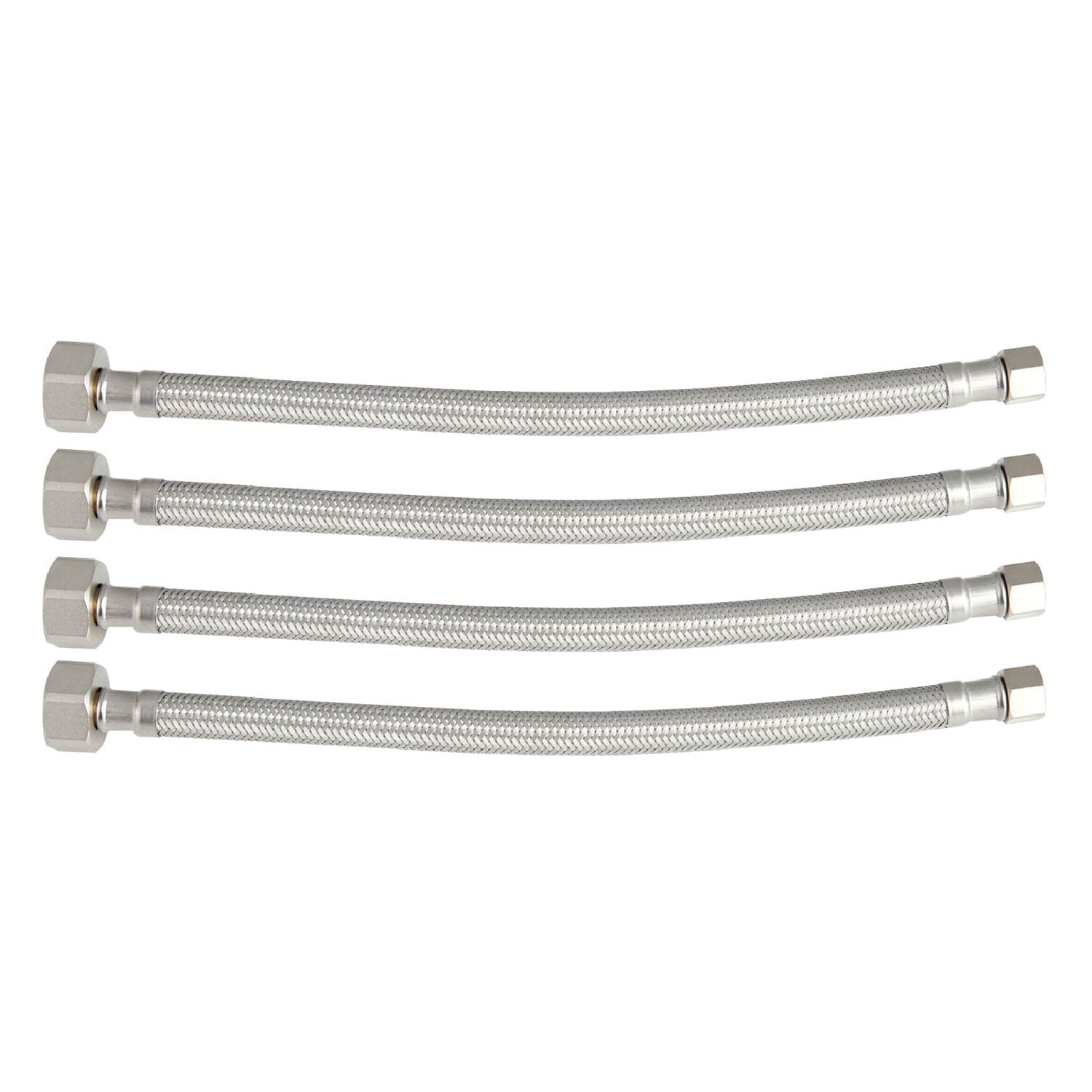 4PCS 16 Inch Toilet Water Supply Hose