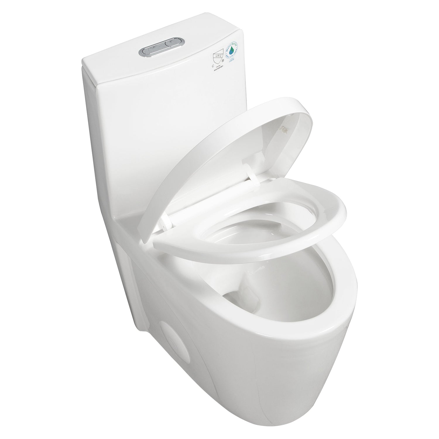 ADA Standard Elongated One Piece Toilet with Soft Close Seat