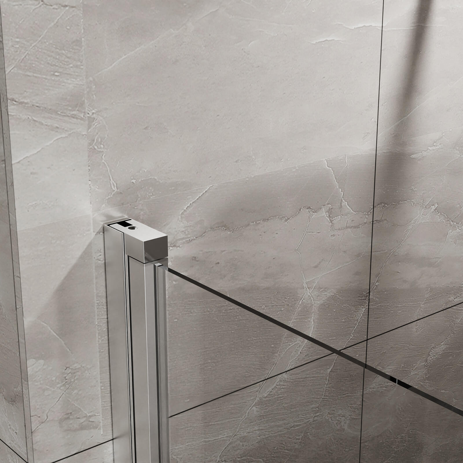 34"-35.2" x 72" Chrome Pivot Shower Door Kit with Tempered Glass and Acrylic Shower Pan