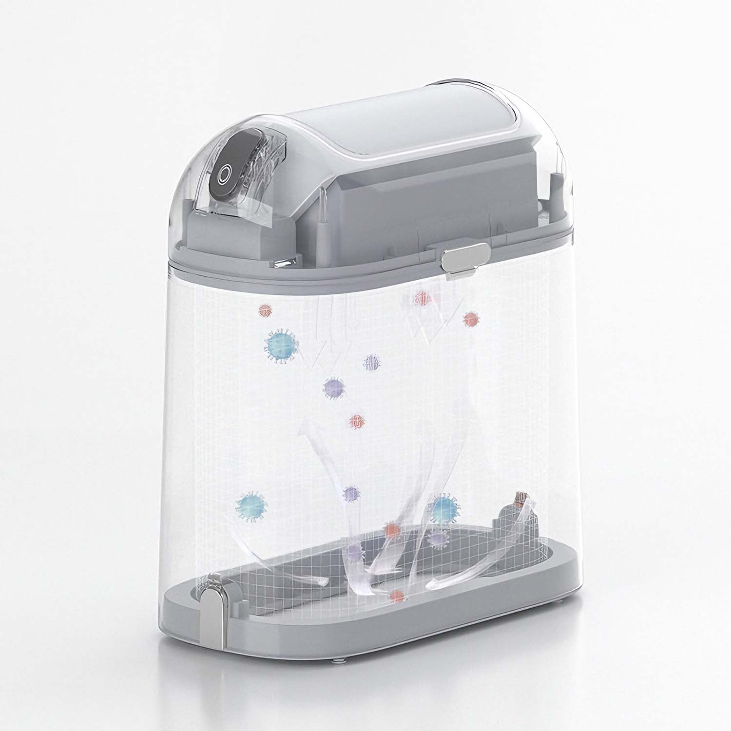 Automatic motion sensor trash can