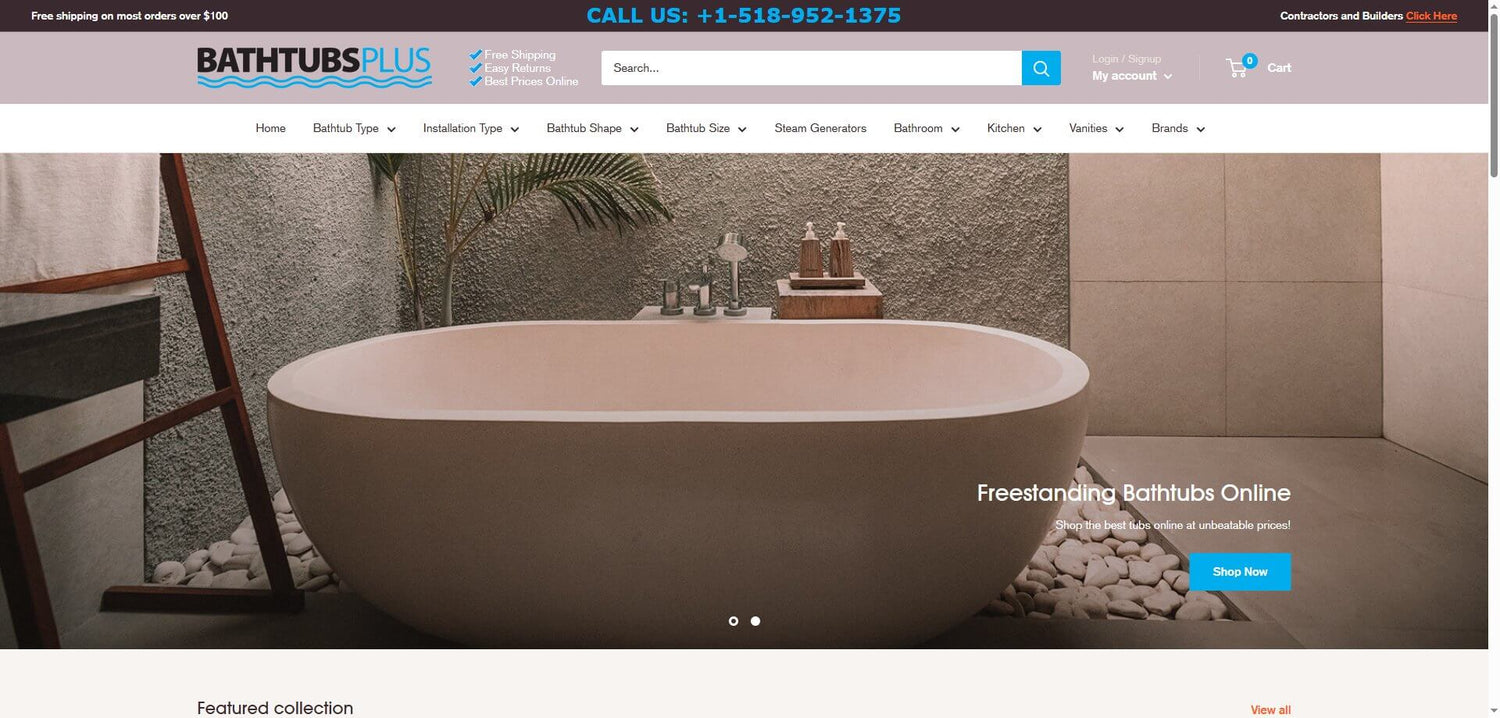 BathtubsPlus Home Page