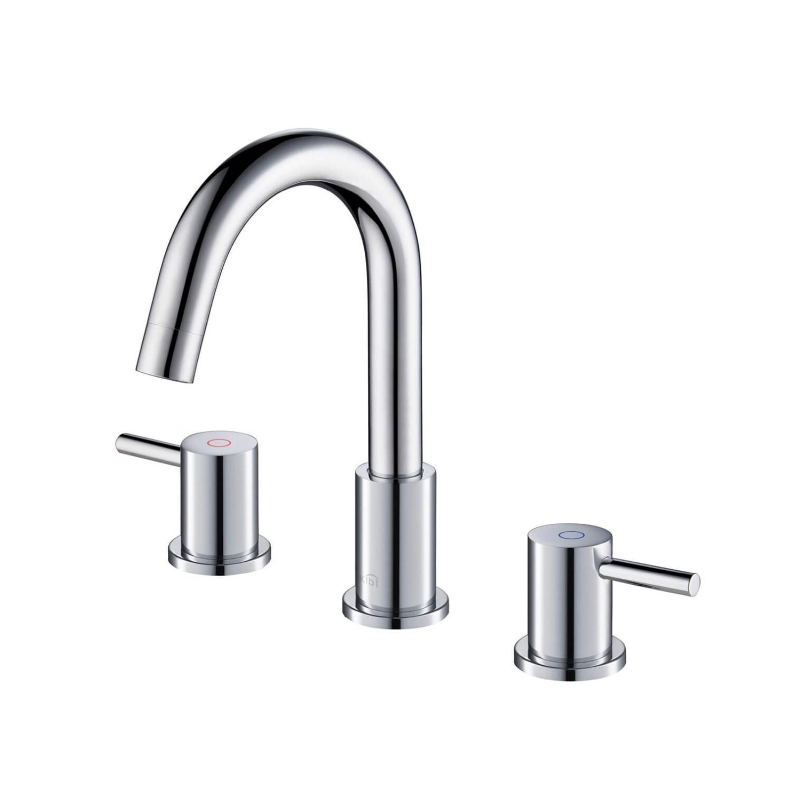 Blossom 9" Widespread Solid Brass Bathroom Sink Faucet Chrome