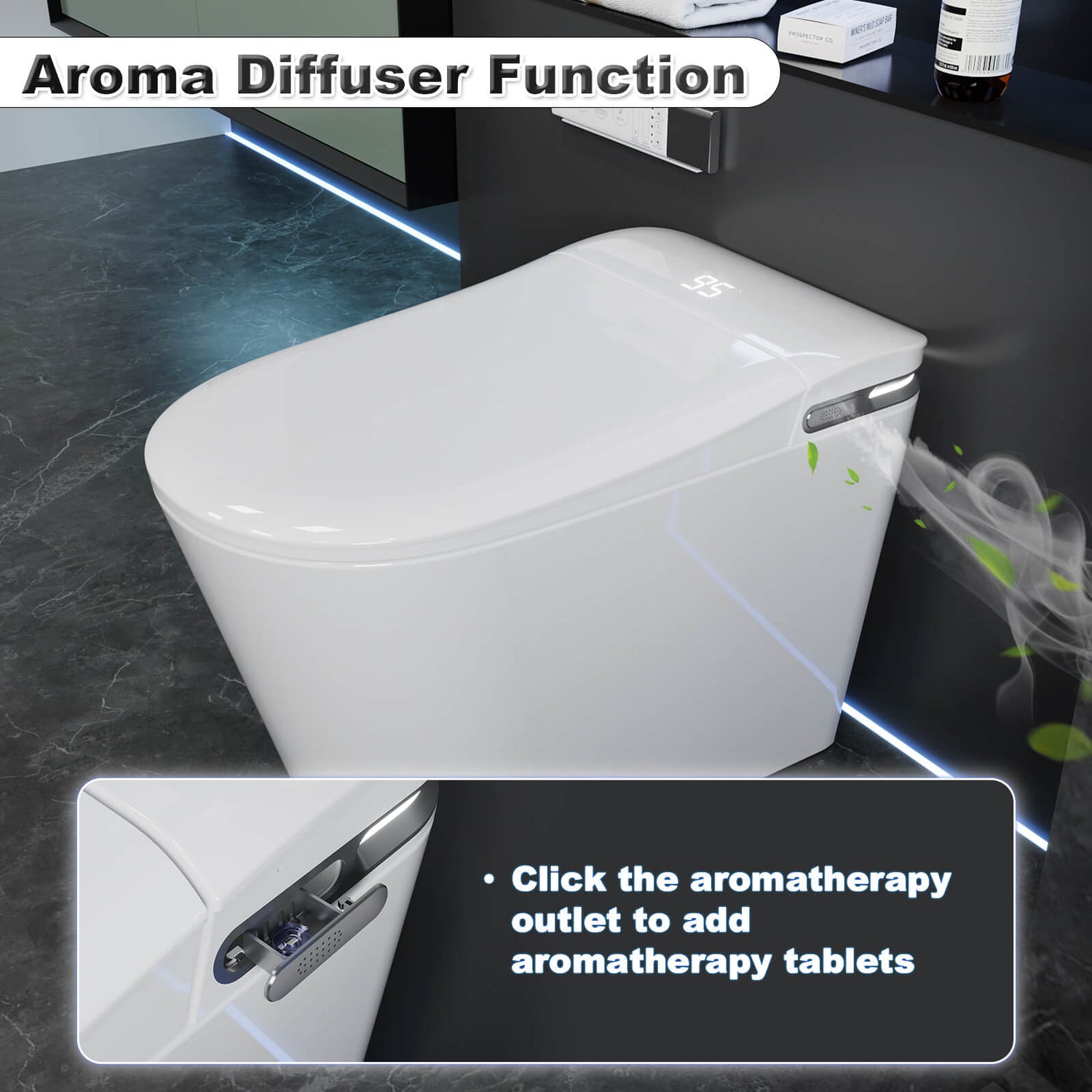 Bring a refreshing toilet space to your bathroom with the G3-T71W