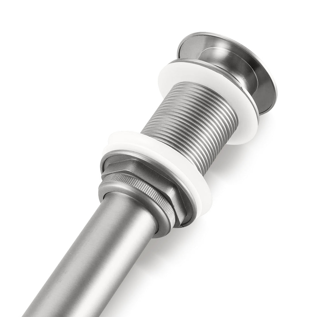 Brushed Nickel Bathroom Sink Pop Up Drain