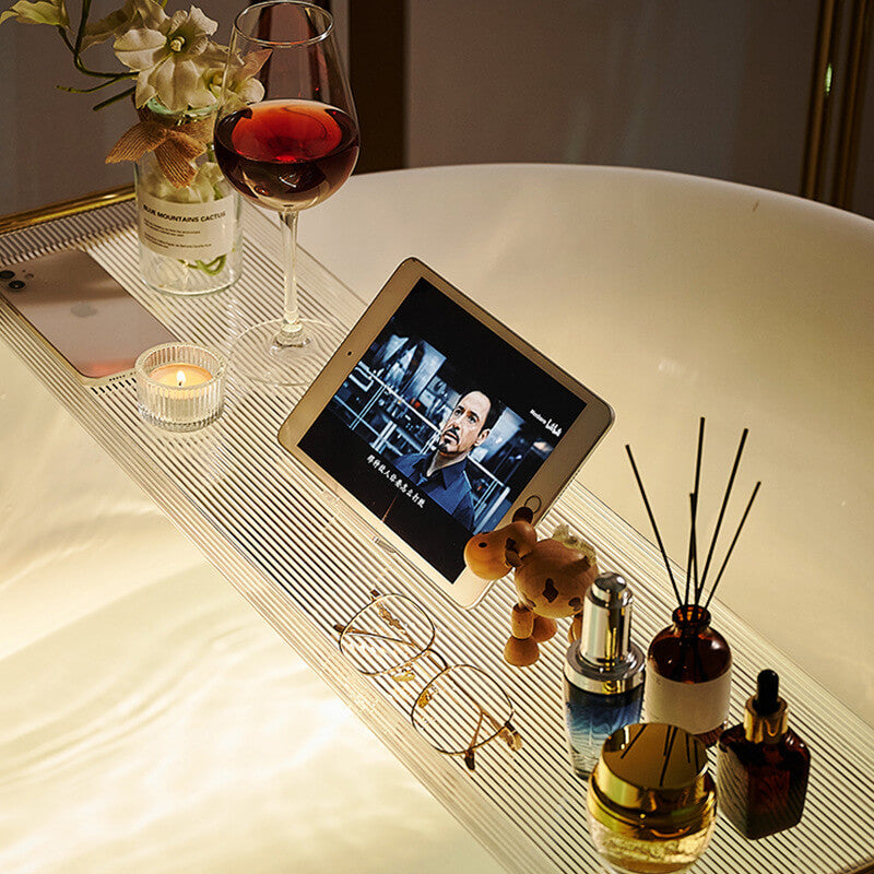 Bathtub Shelf, Spa Shelf for Reading And Phone