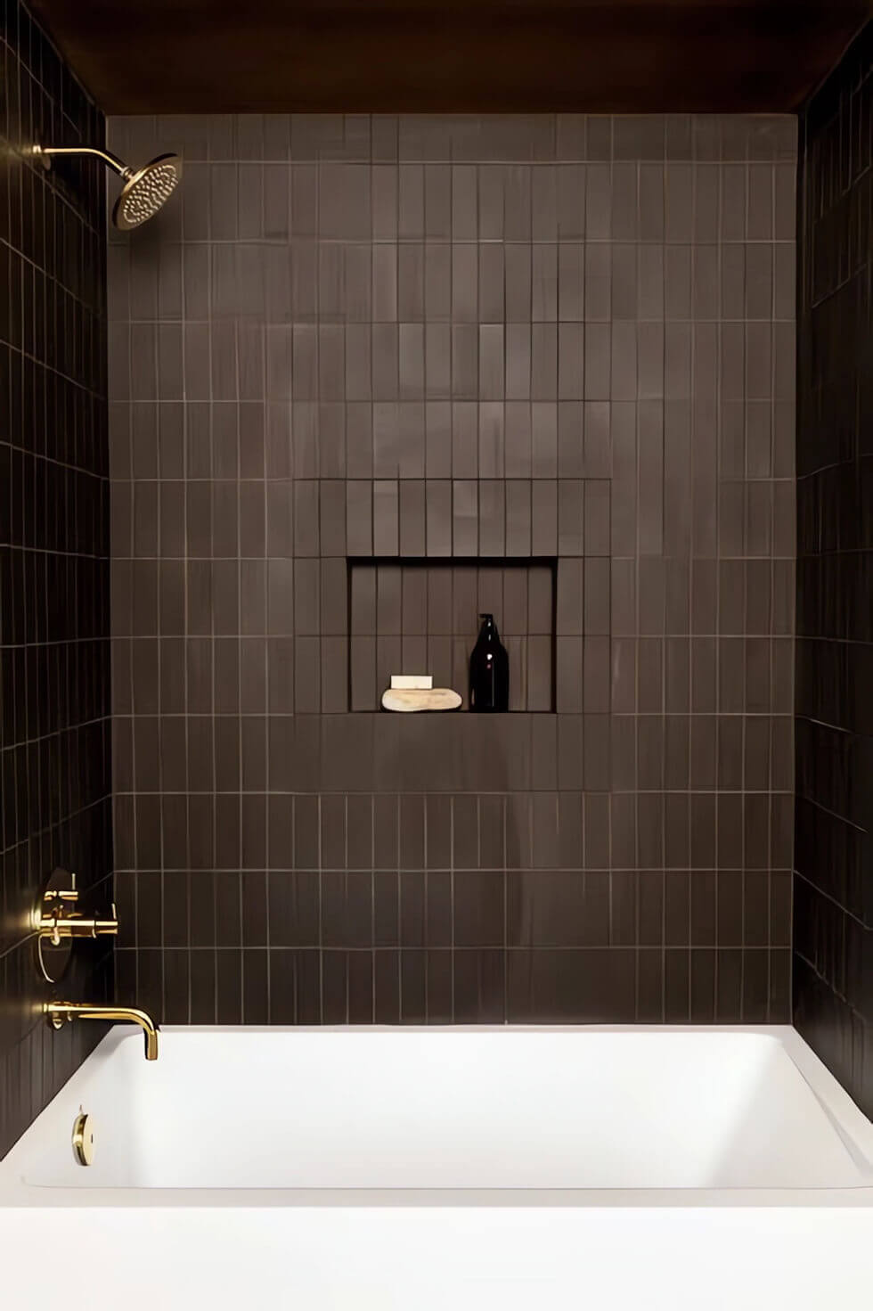 Design ideas for a more square bathroom space