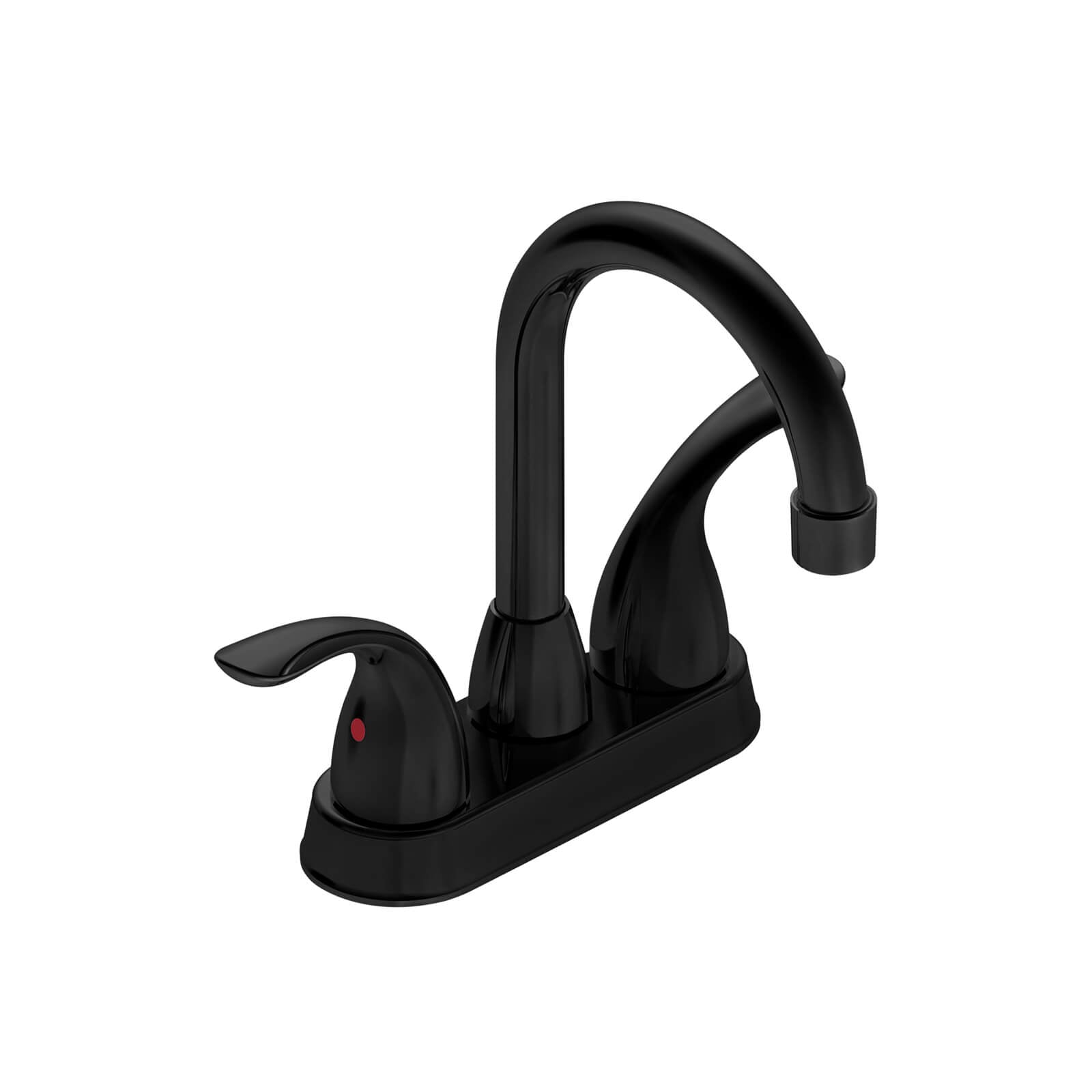 Fingerprint Resistant Matte Black Faucet for Contemporary Bathrooms