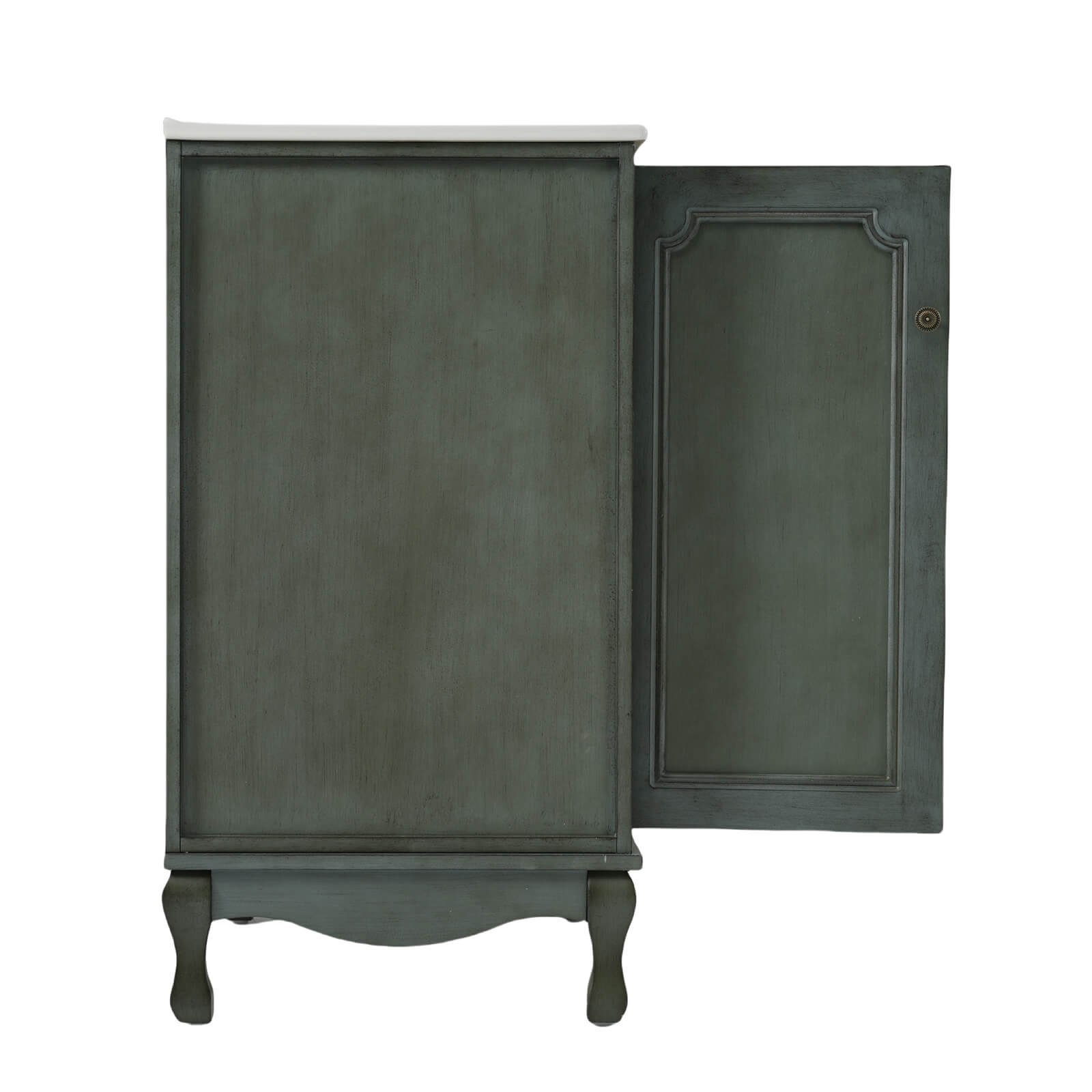 Freestanding Antique Green Bathroom Vanity with Eco Friendly Finish