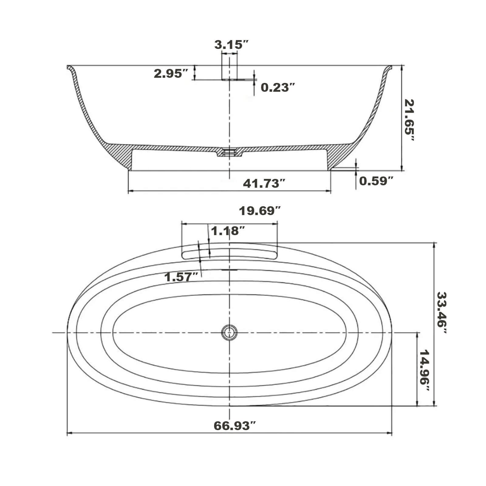 GT21S01105 67 Dimensions and Specifications