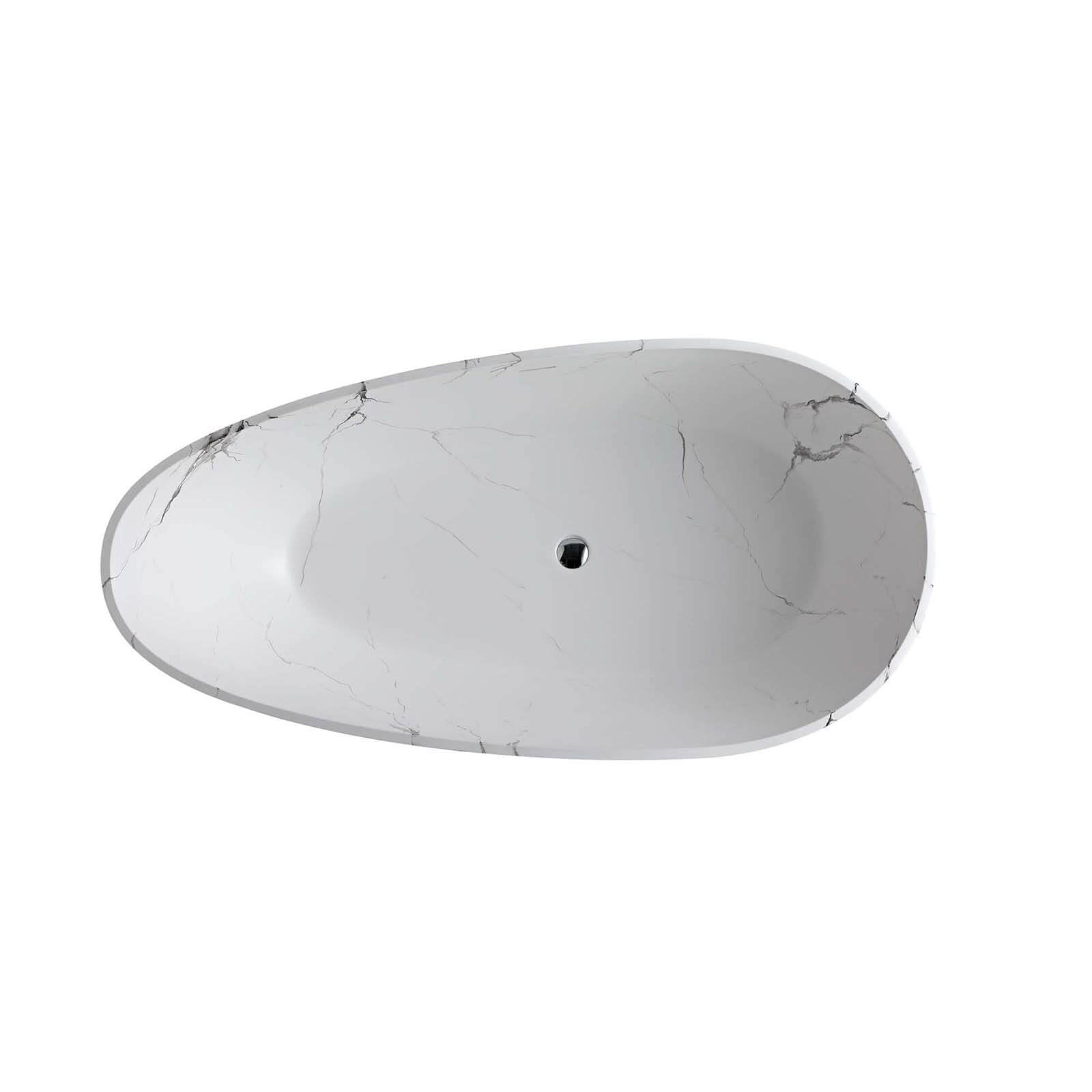 HA1005 59MV bathtub top view