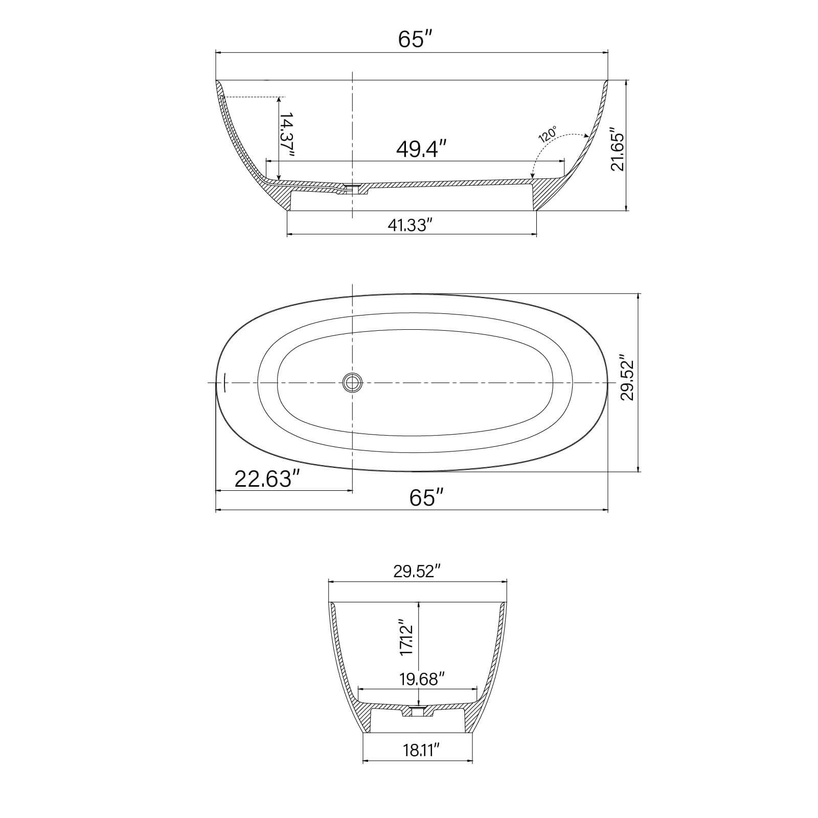 HA1038-59BAW-Dimensions