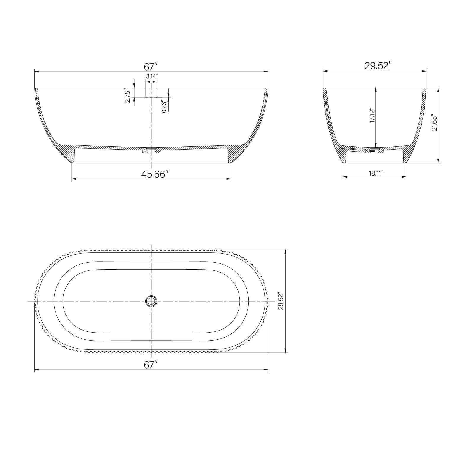 HA1070 67MV dimensions and specifications