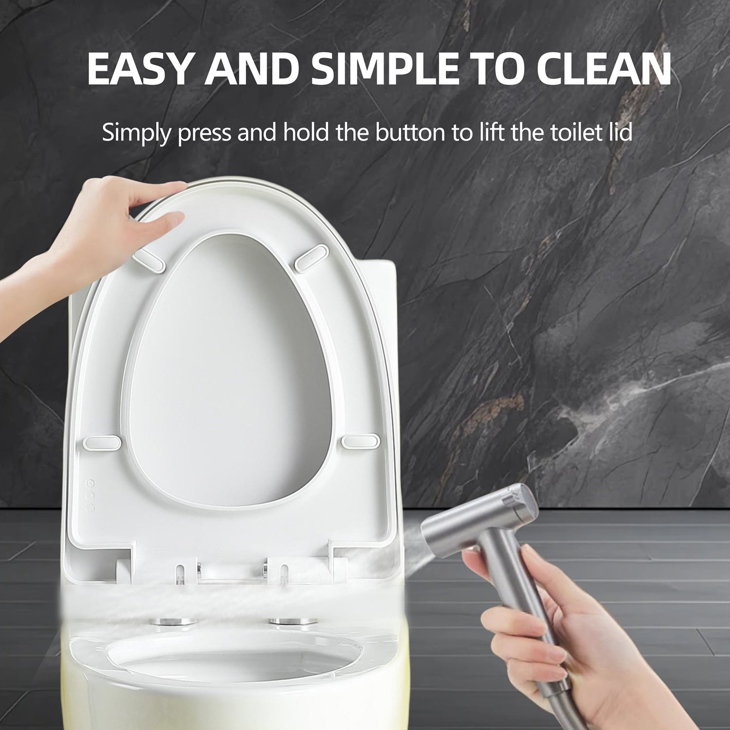 High Quality Non Porous Ceramic ADA Toilet for Easy Cleaning