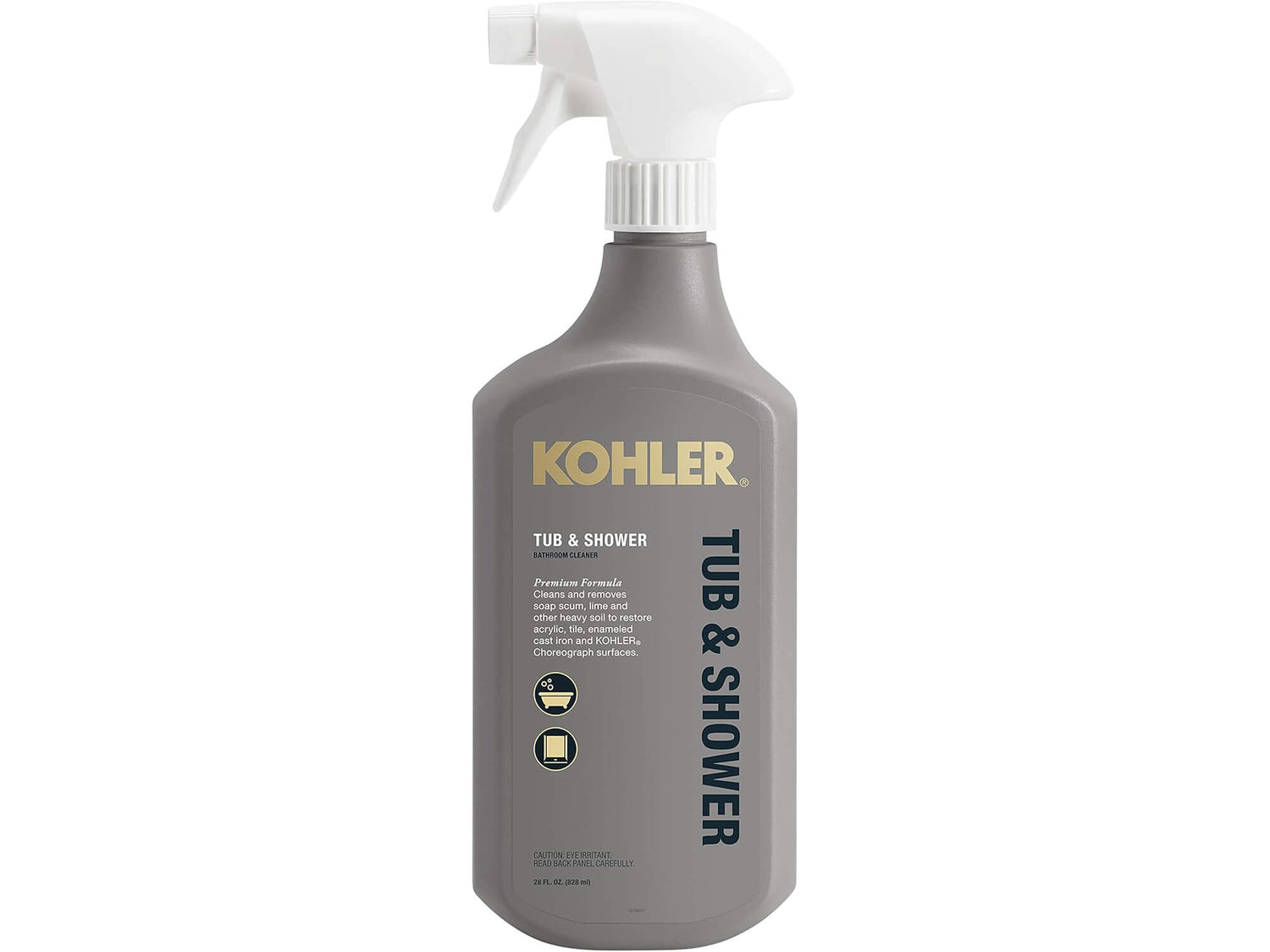 Kohler K-EC23732-NA Tub and Shower Cleaner, Bathroom Cleaner, 28 FL Oz