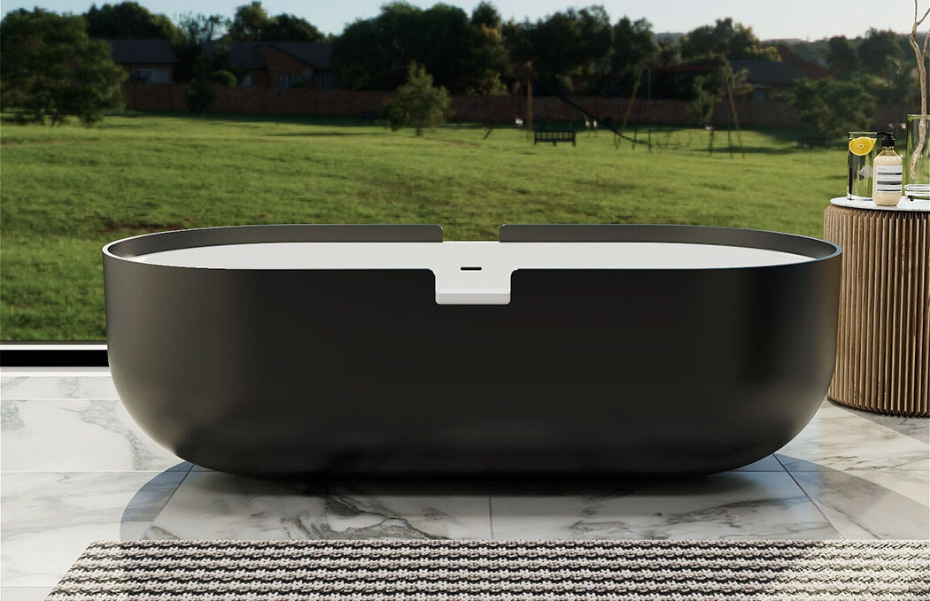 Large solid surface bathtubs are suitable for a variety of high-end bathing locations