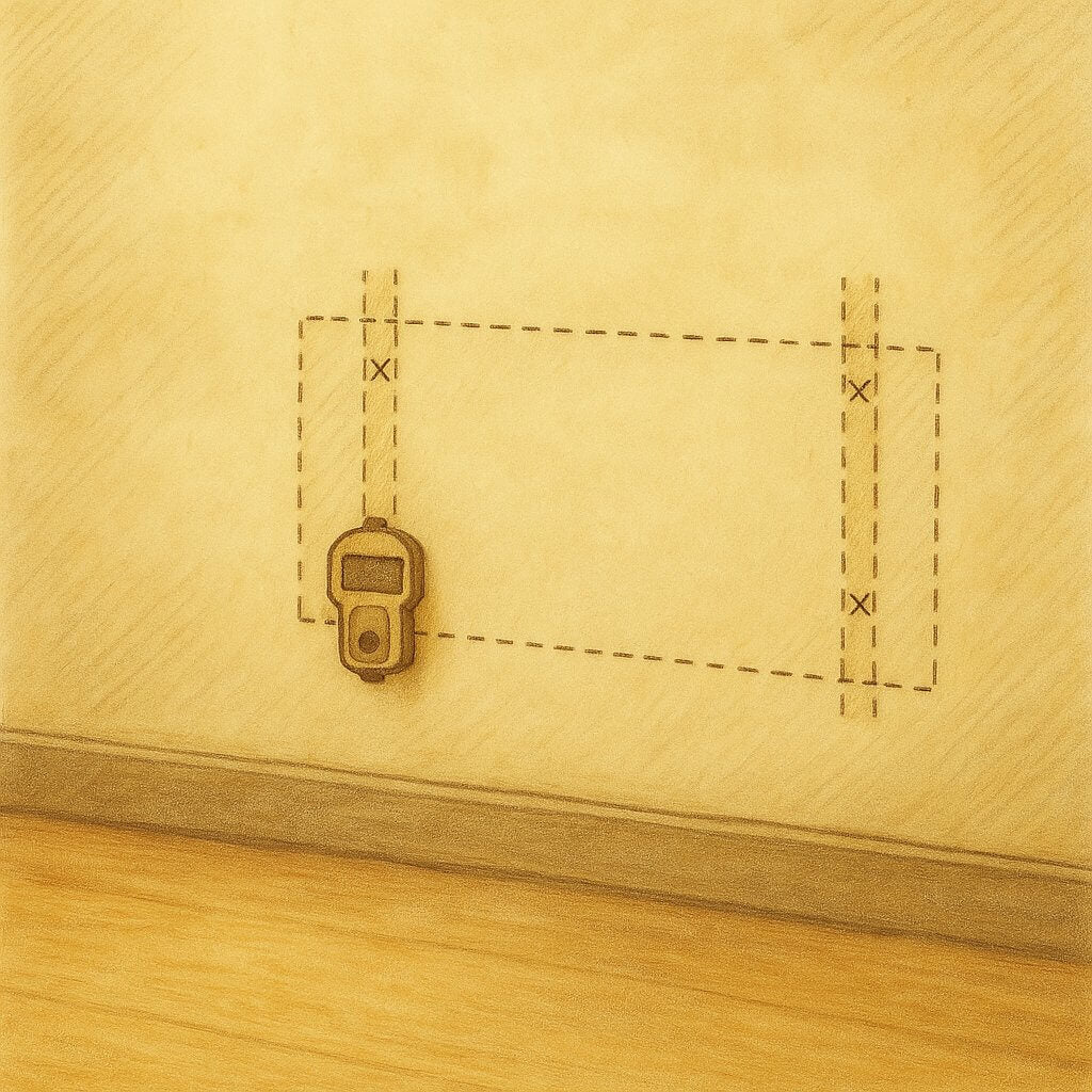 Locate and Mark Wall Studs