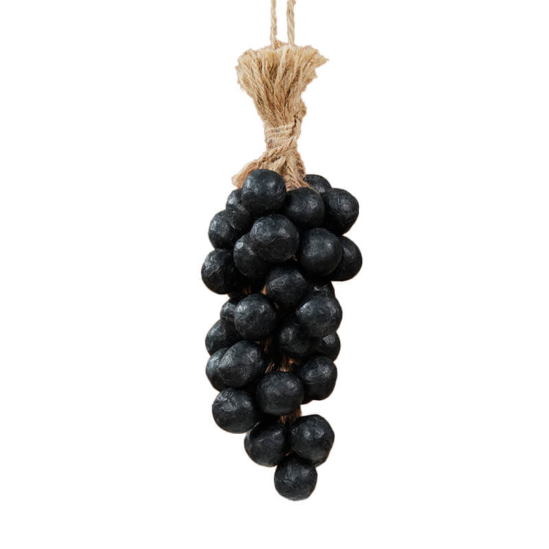 Luxury artisan soap shaped like black grapes for daily skincare
