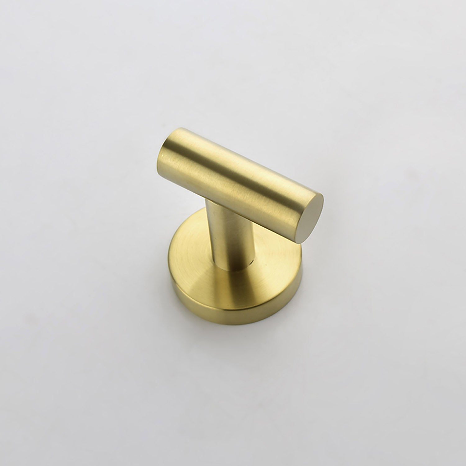 Minimalist Brushed Gold Bathroom robe hook