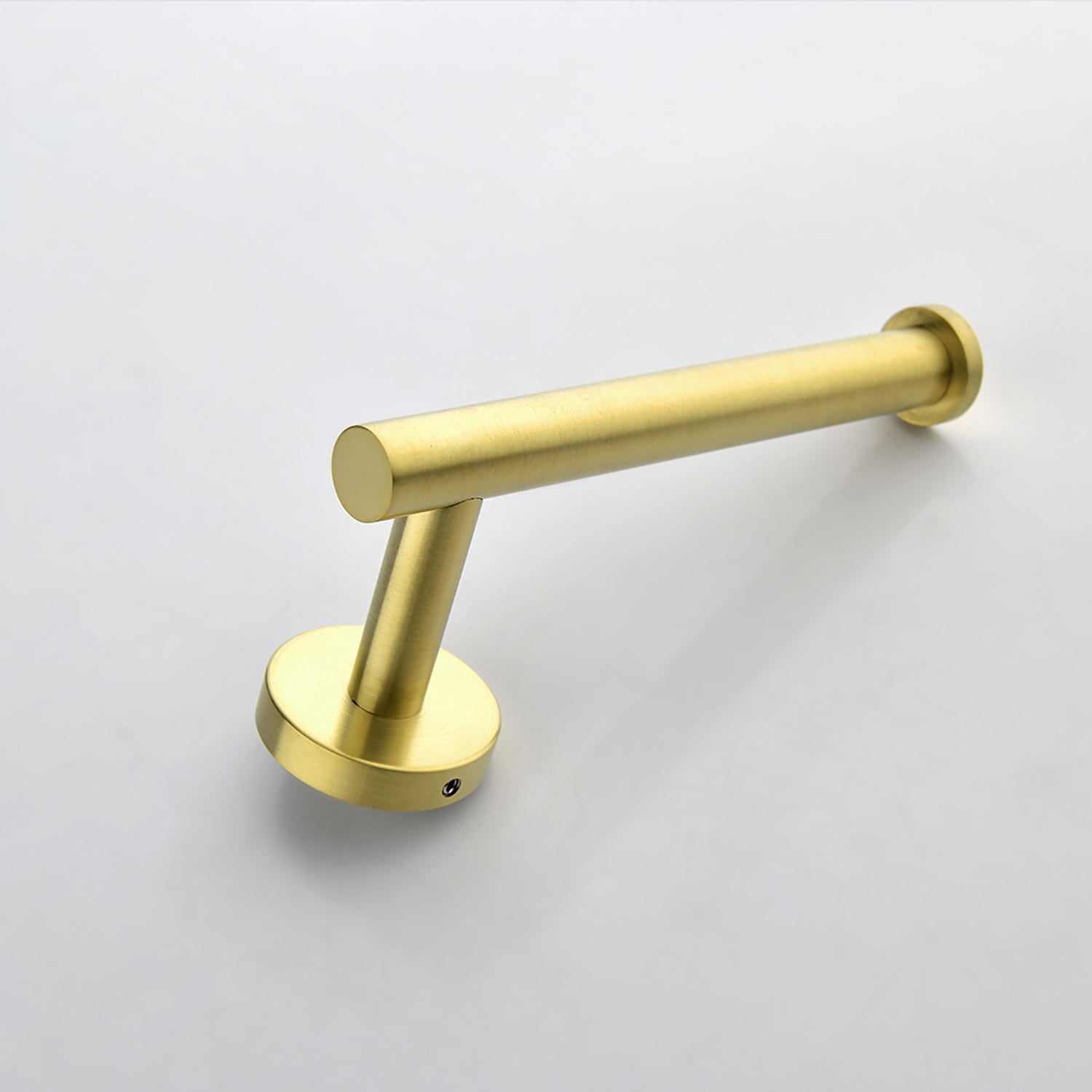 Minimalist Brushed Gold Bathroom toilet paper holder