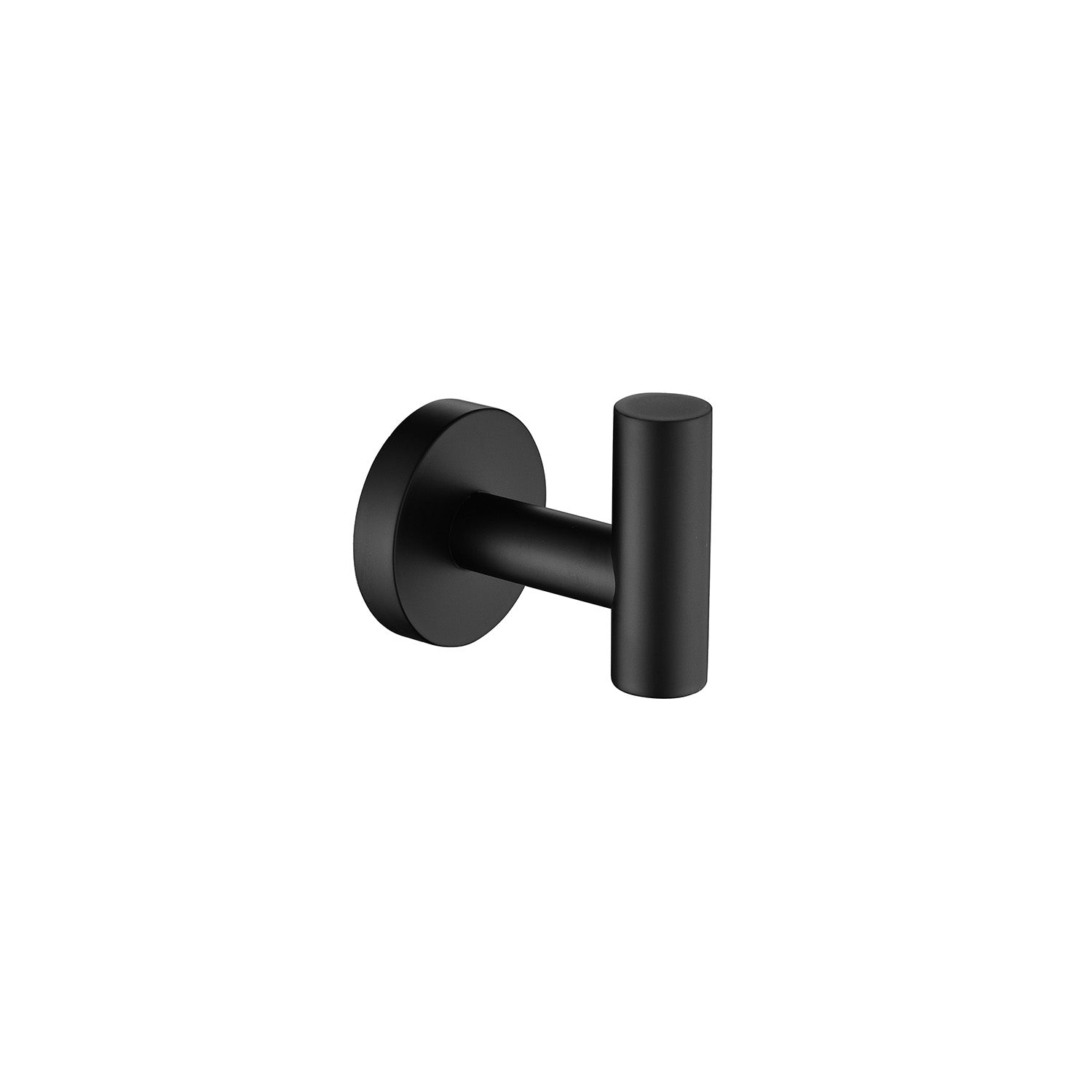 Minimalist Matte Black Bathroom robe hook