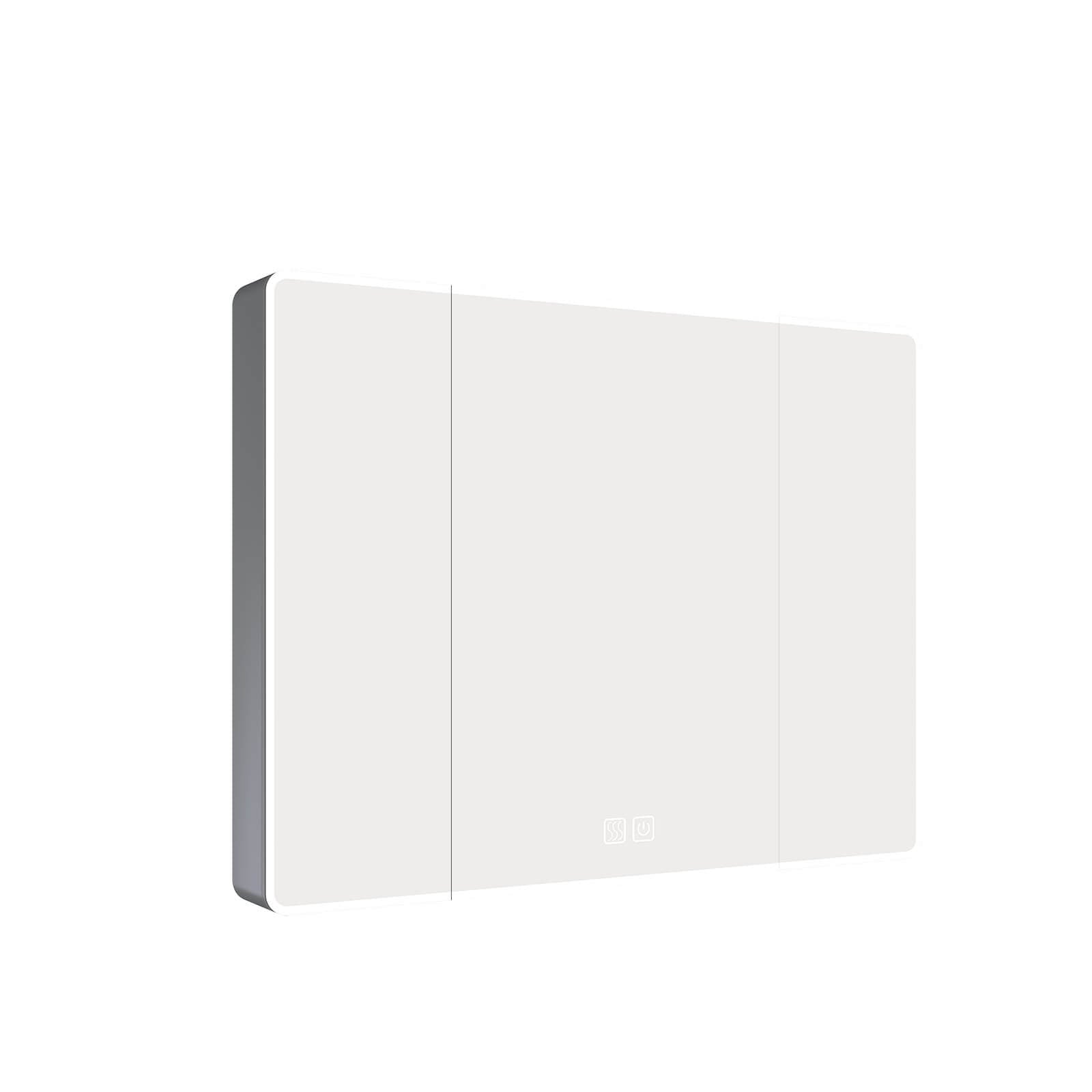 35" x 28" LED Medicine Cabinet with Defogger