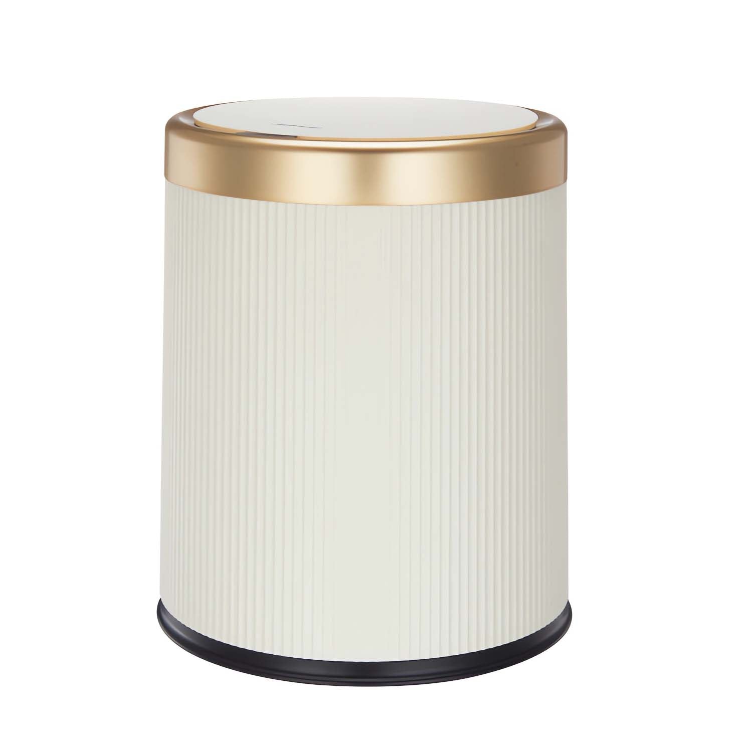 Motion sensor trash can for modern bathroom