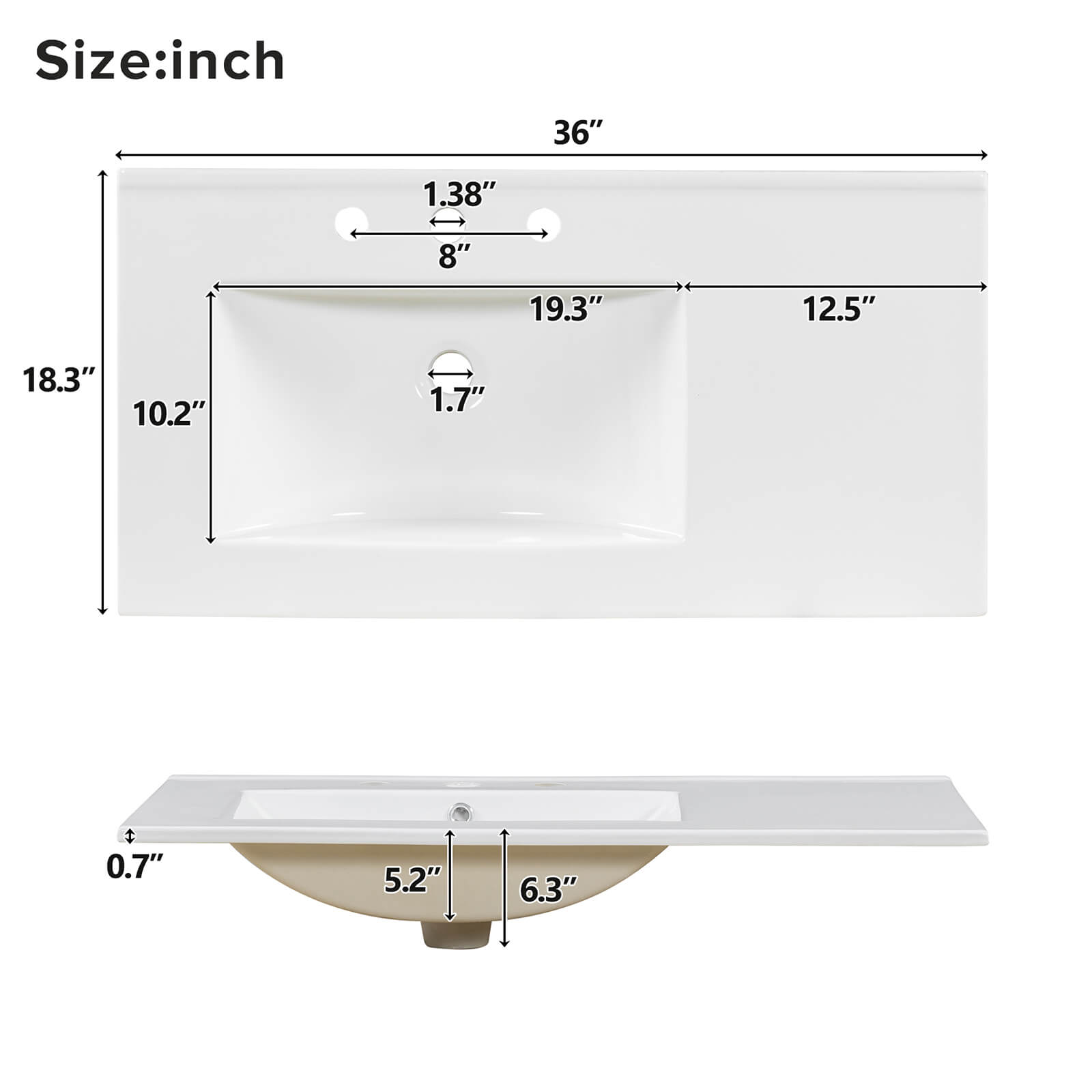 N729GTP204176N table size specifications
