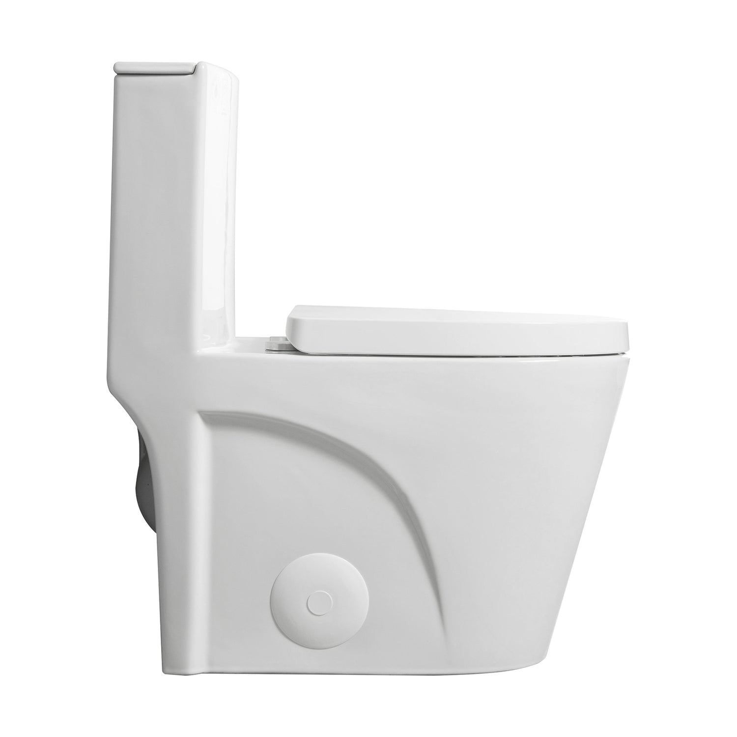 One Piece Elongated ADA Toilet for Safe and Comfortable Bathroom Use