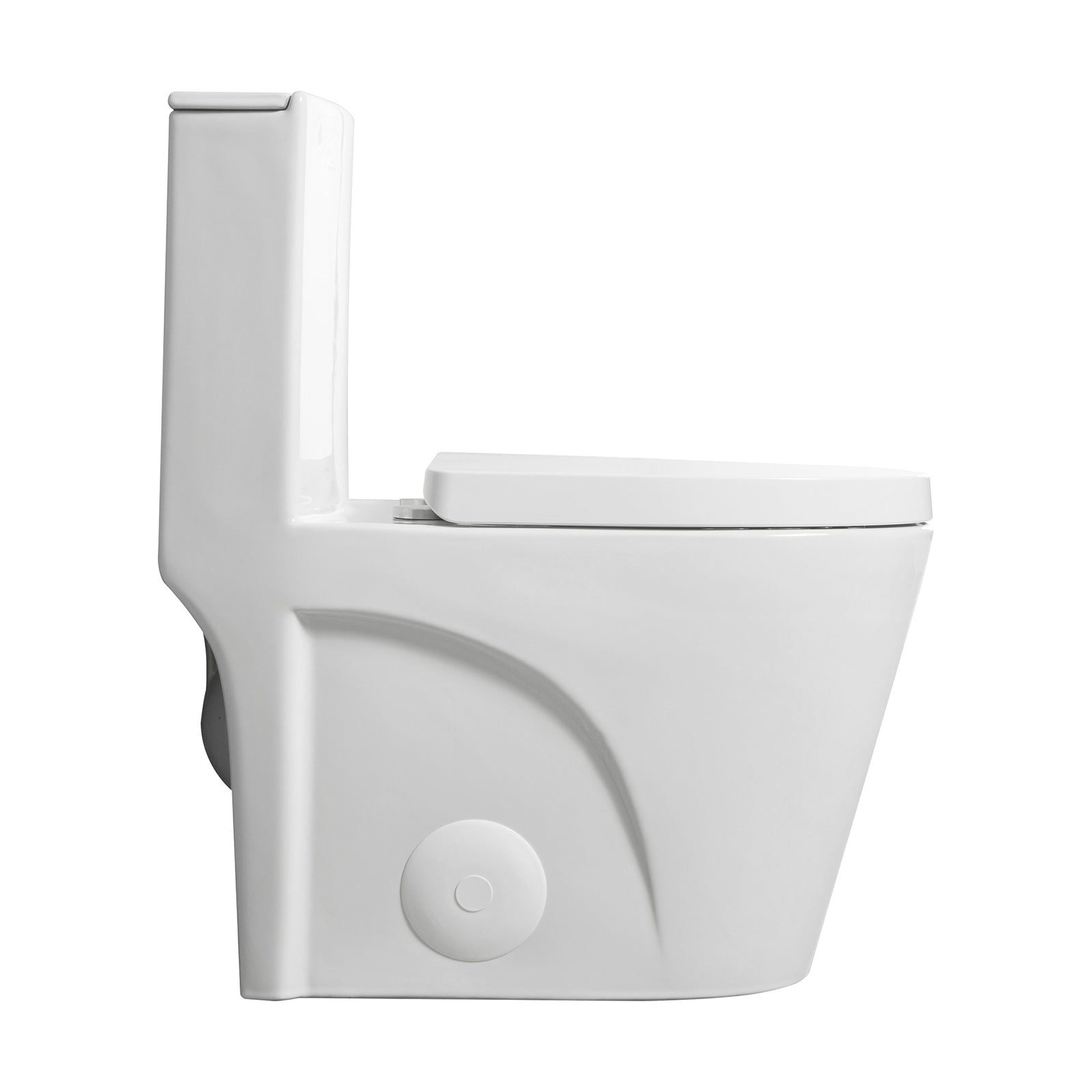 One Piece Elongated ADA Toilet for Safe and Comfortable Bathroom Use