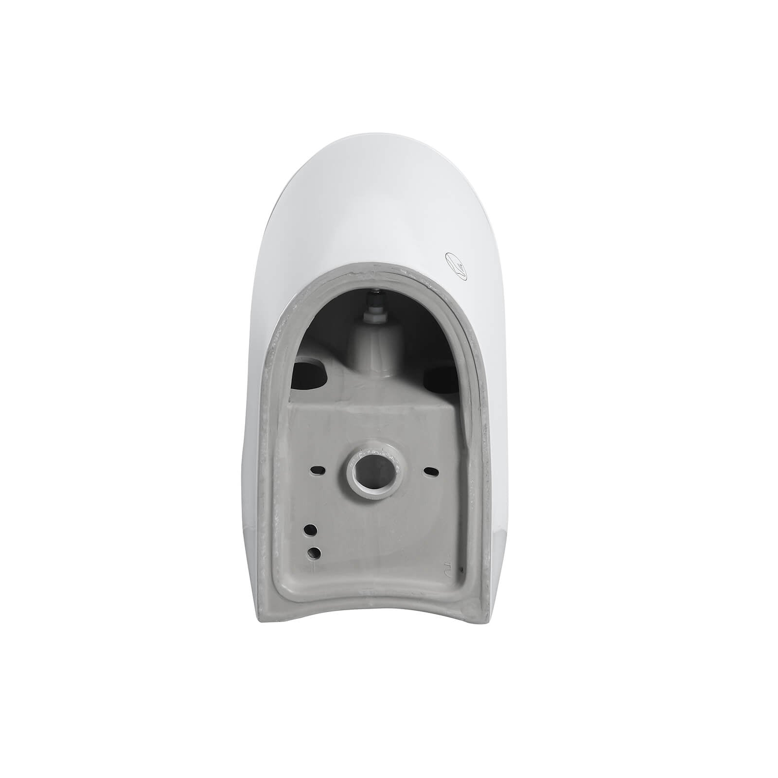 S61 Black Smart Toilet Bottom View