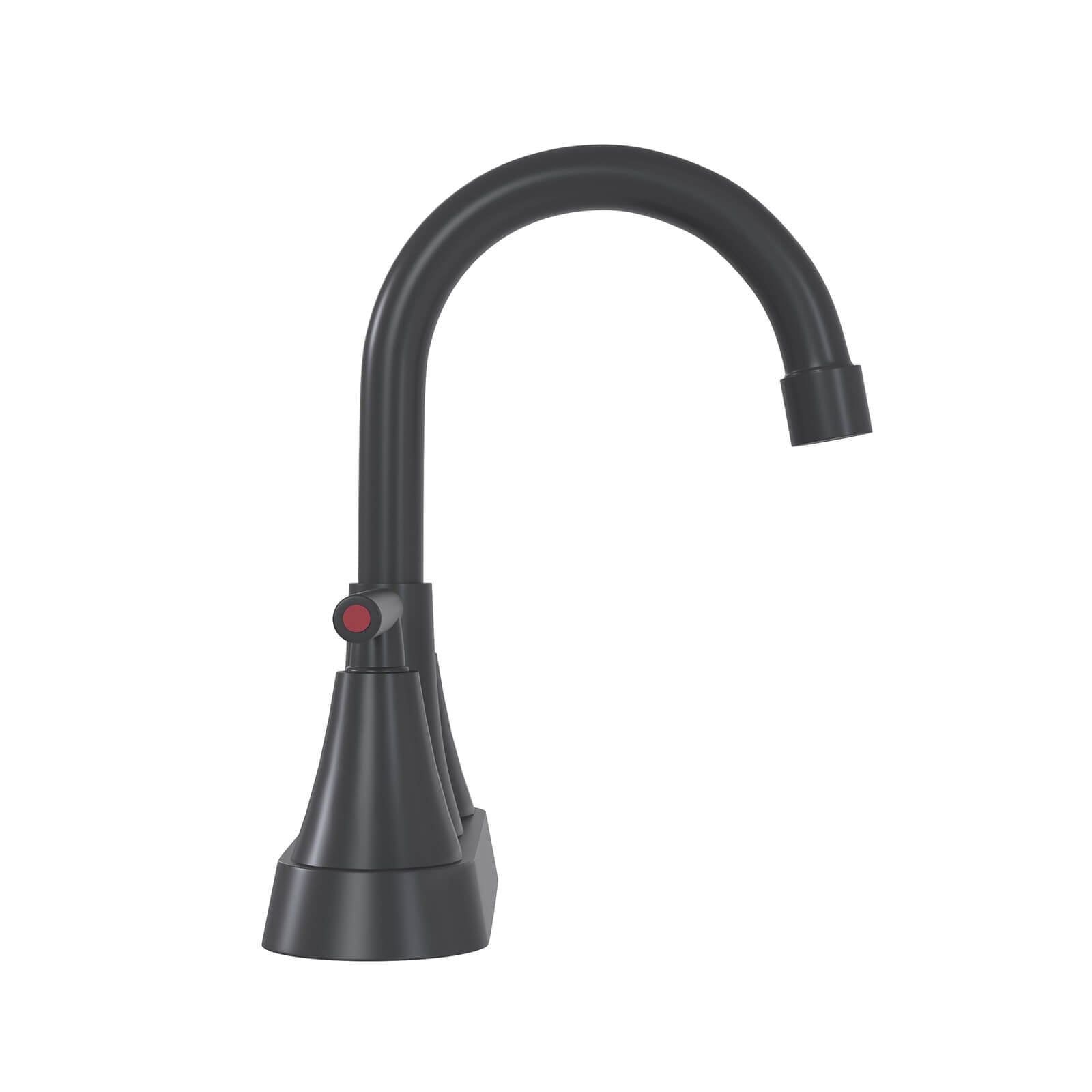 SS304 stainless steel matte black lavatory sink faucet