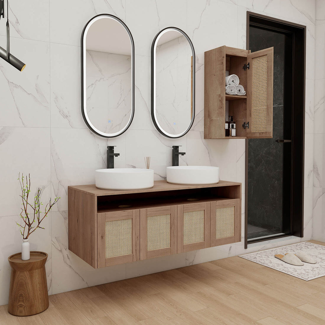 Scene illustration of the 48 inch bathroom vanity
