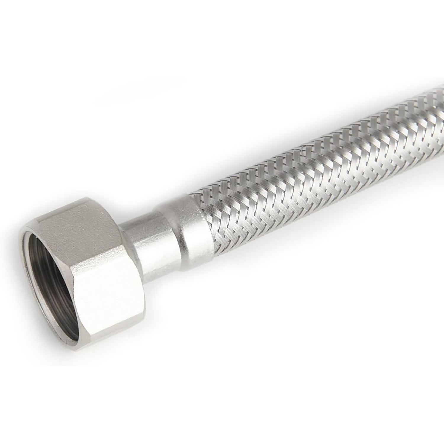 Stainless Steel Toilet Water Supply Line with 7/8" brass nut connectors