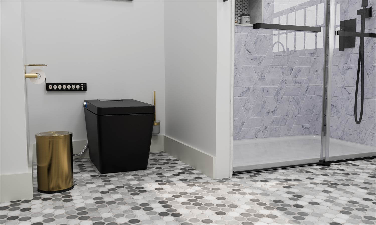 T2005 smart toilet is commonly found in bathrooms
