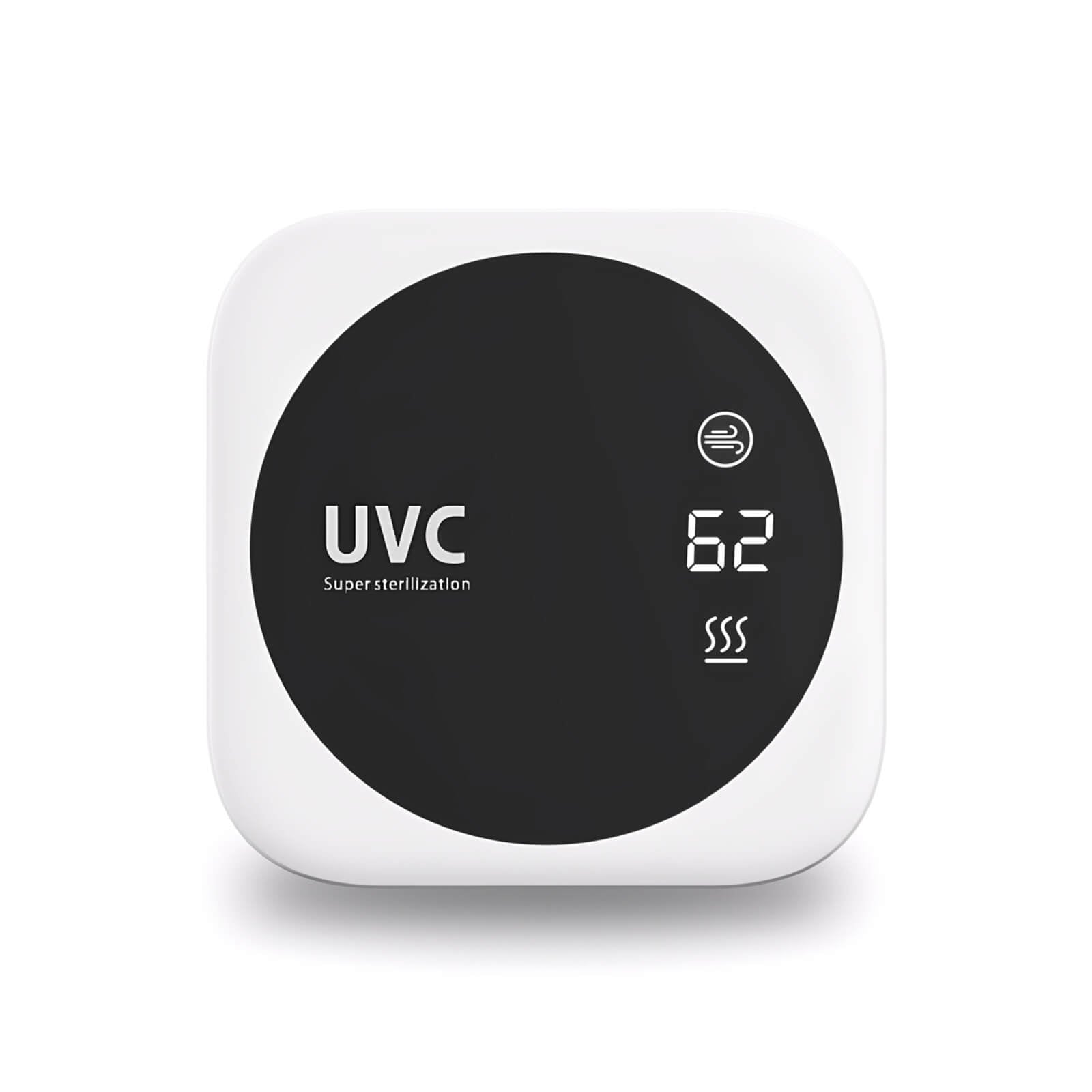 Toothbrush holder with UV disinfection and drying technology