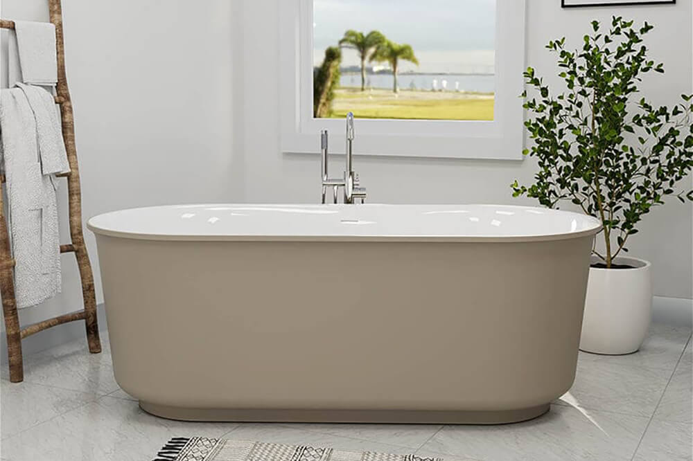 Top_quality_brown_Cornell_oval_bathtub