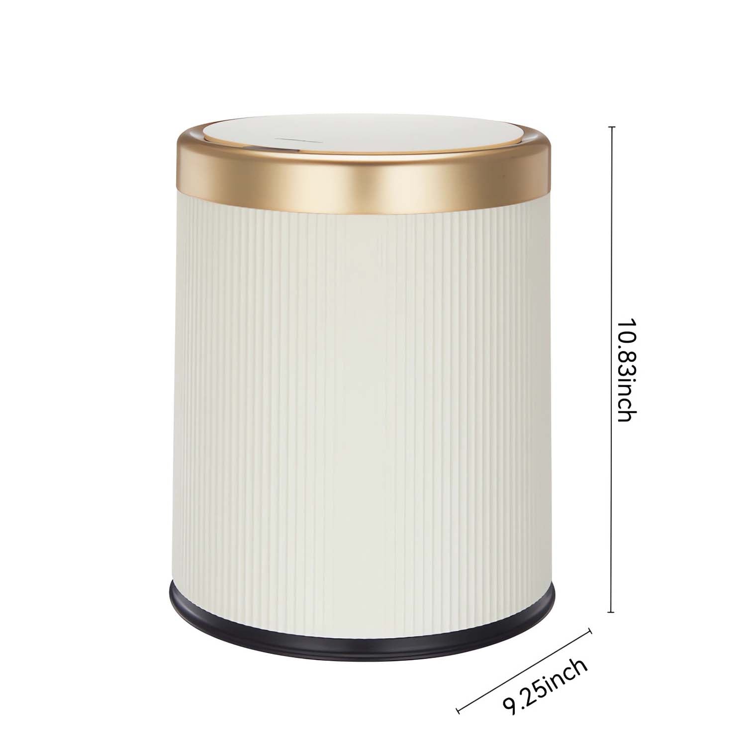 Touchless PP ABS smart trash can for bathroom
