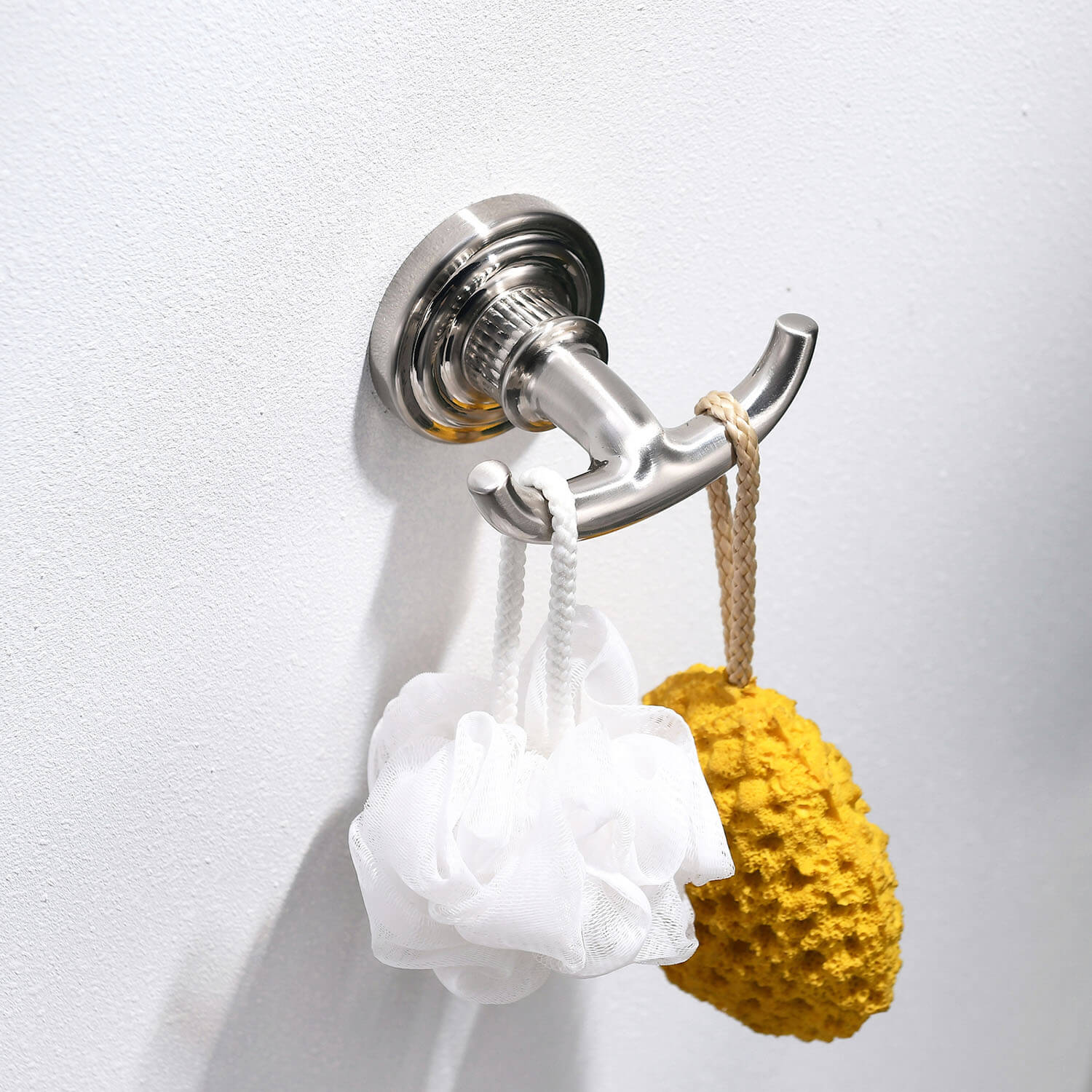 Vintage Brushed Nickel Bathroom Hardware hook