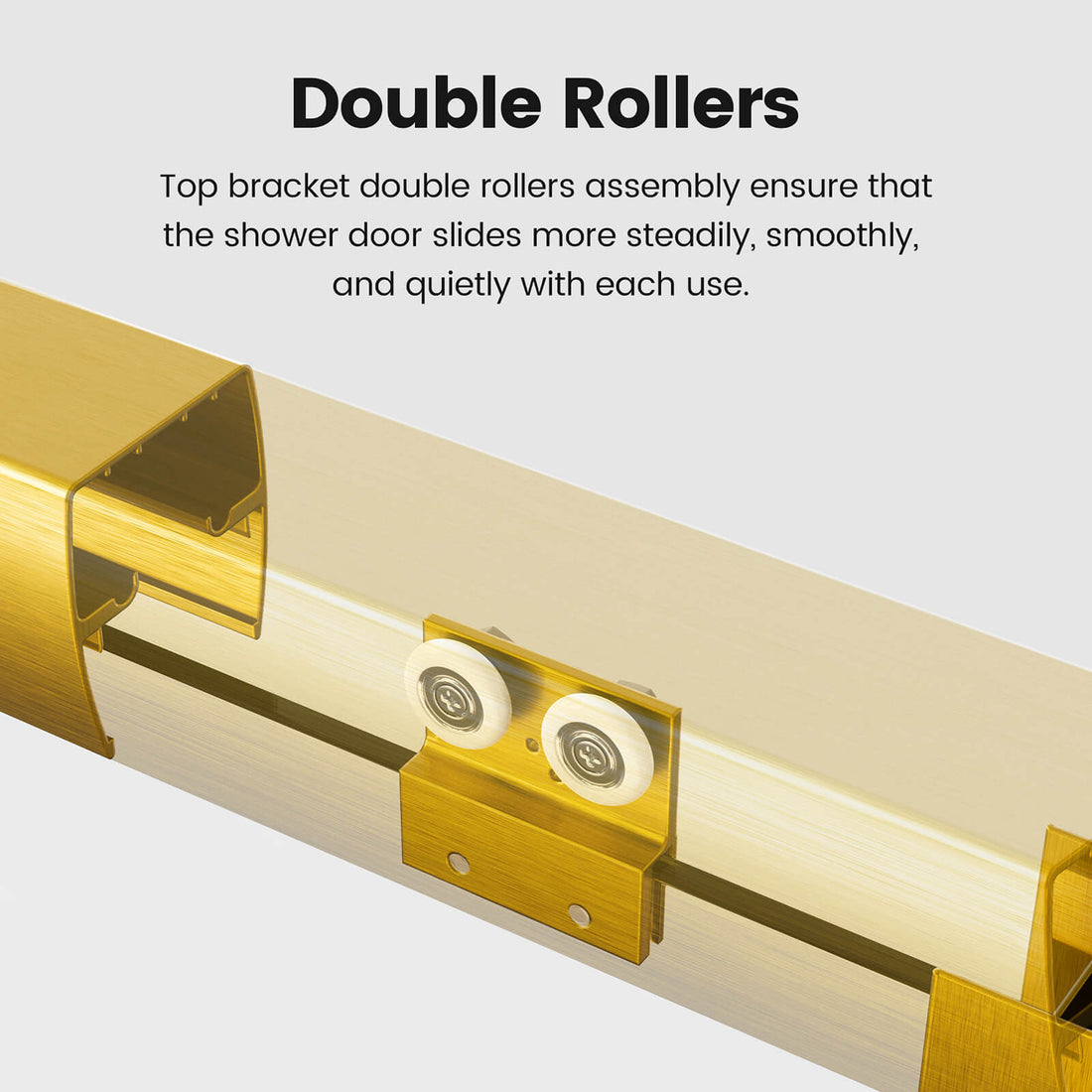 W1552GTP221563 shower door double roller instructions