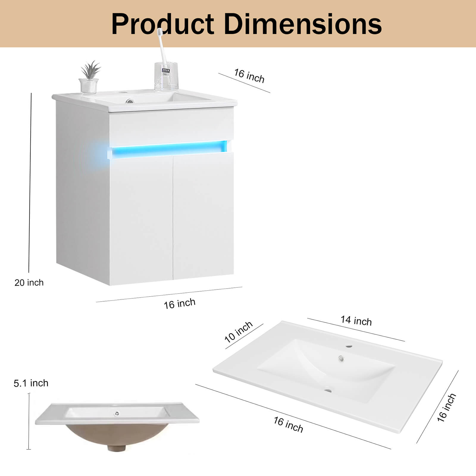 W1882GTS00041 overall size specifications