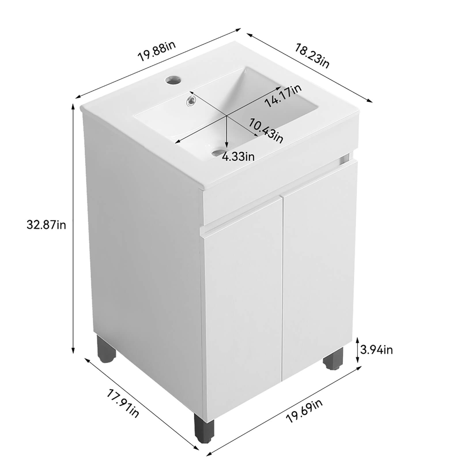 W1882GTS00055 Dimensions